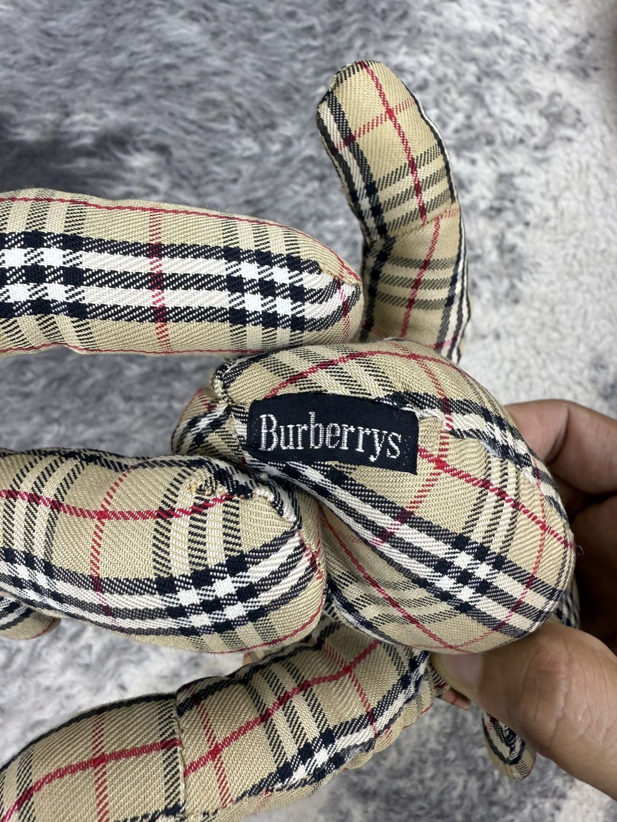 Burberry 🔥RARE🔥 Burberrys Iconic Nova Checkered Teddy Bear Size ONE SIZE - 5 Thumbnail