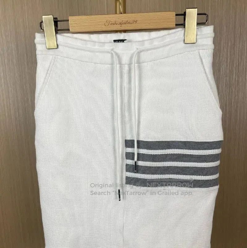 Thom Browne Thom Browne Casual White Cotton Pants . Size 30" / US 8 / IT 44 - 1 Thumbnail