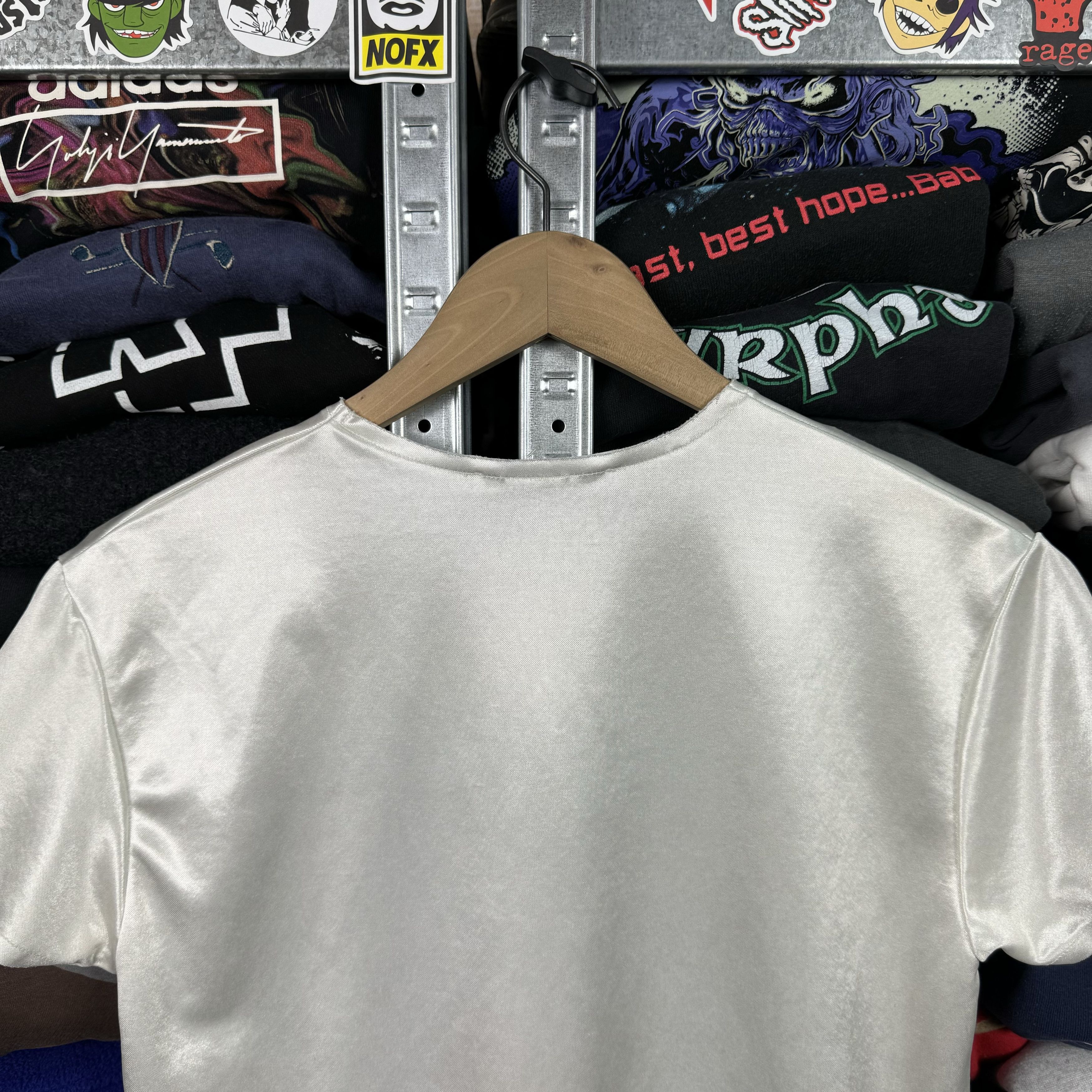 Acne Studios ACNE STUDIOS GRANT LEVY SATIN TEDDY BEAR CERAMIC T-SHIRT TEE Size XS / US 0-2 / IT 36-38 - 5 Thumbnail