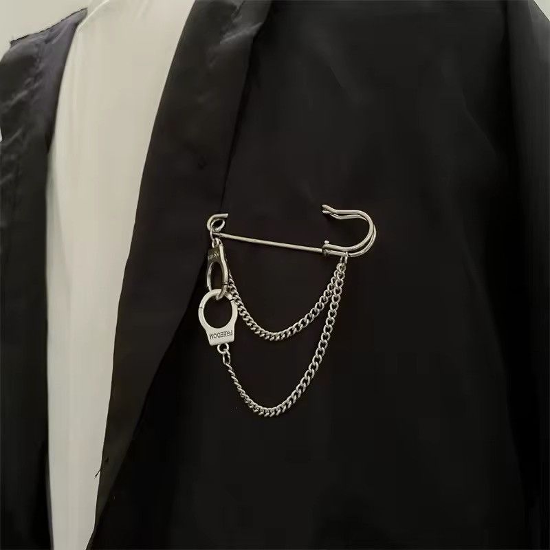 Jewelry Chain Brooch Suit Pants Decoration Size ONE SIZE - 2 Thumbnail