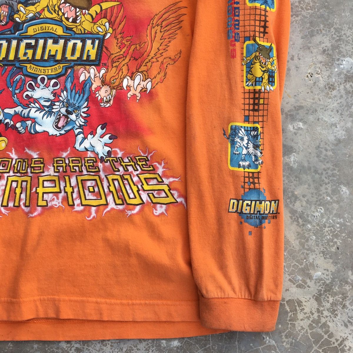 Nintendo Vintage Digital DIGIMON MONSTER Long Sleeve Tee Size US M / EU 48-50 / 2 - 3 Thumbnail