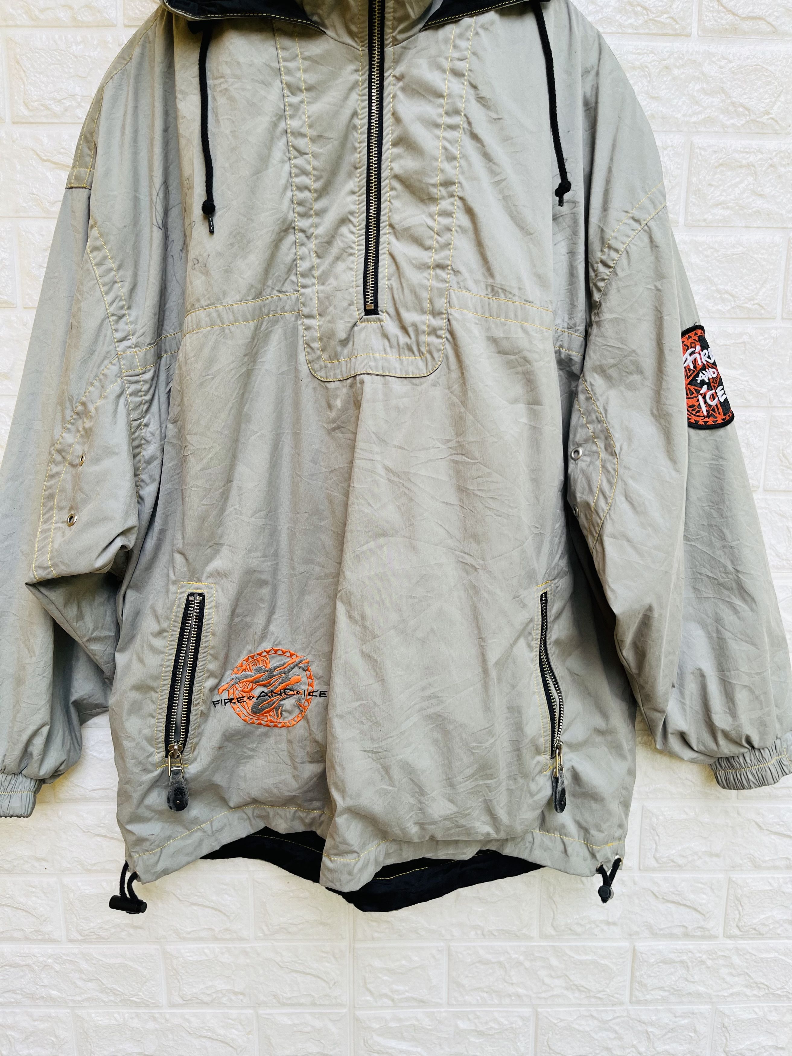Japanese Brand × Vintage Vintage Fire & Ice with sign Designer Fashion Style Size US XL / EU 56 / 4 - 3 Thumbnail