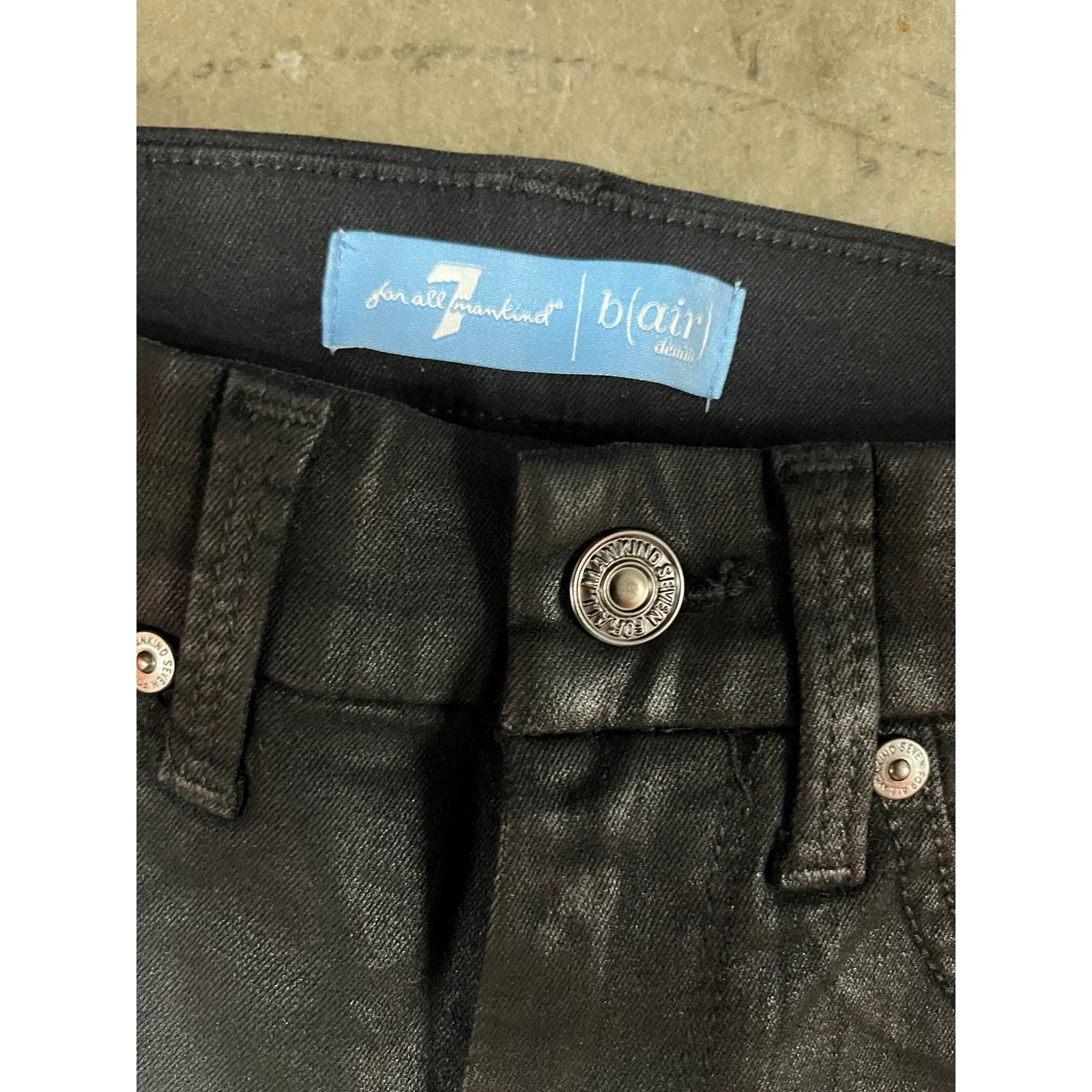 7 For All Mankind 7 for all Mankind - B(AIR) HIGH WAIST ANKLE SKINNY/ sz 23 Size 23" - 7 Thumbnail