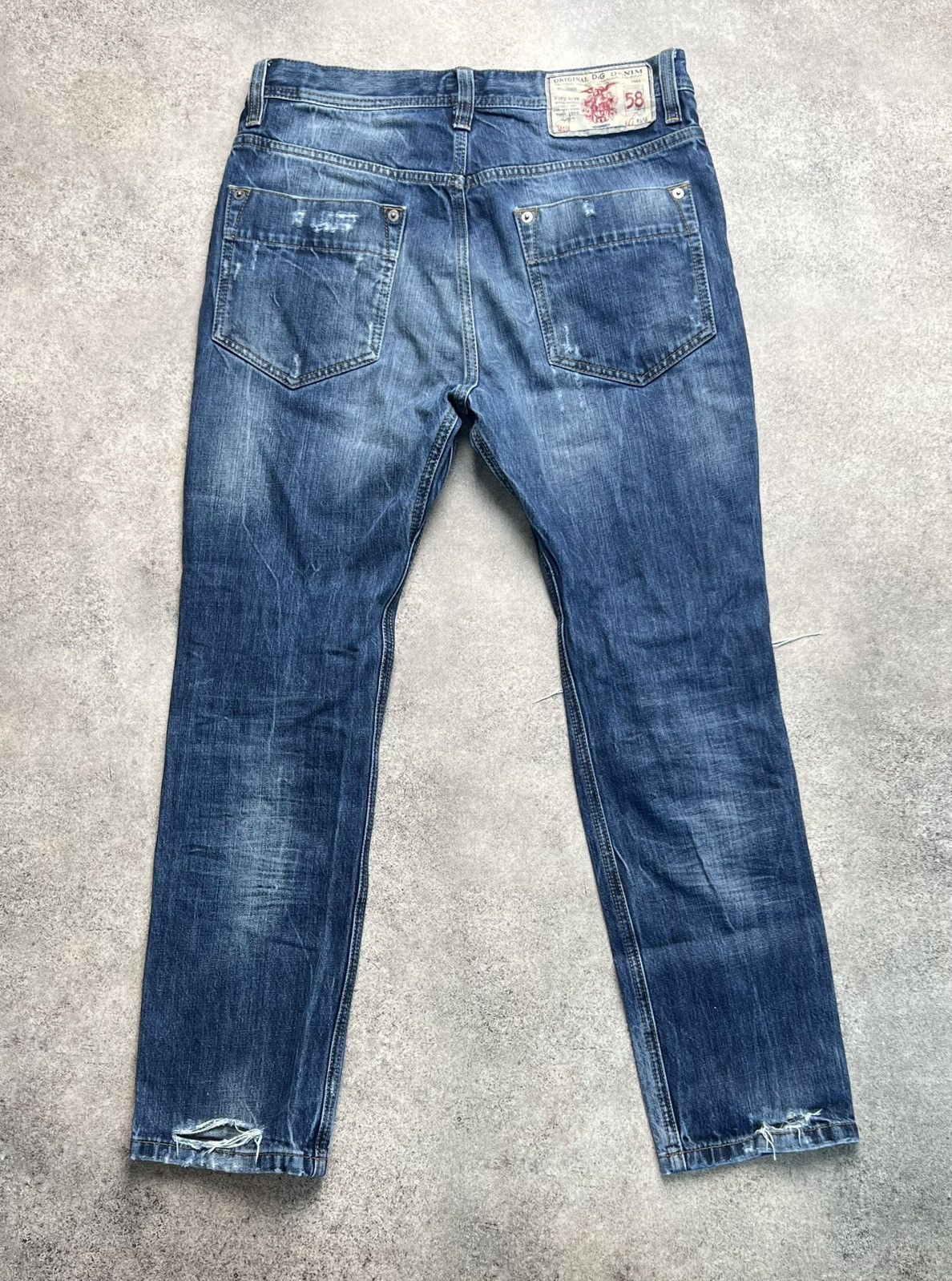 Dolce & Gabbana distressed skinny jeans
