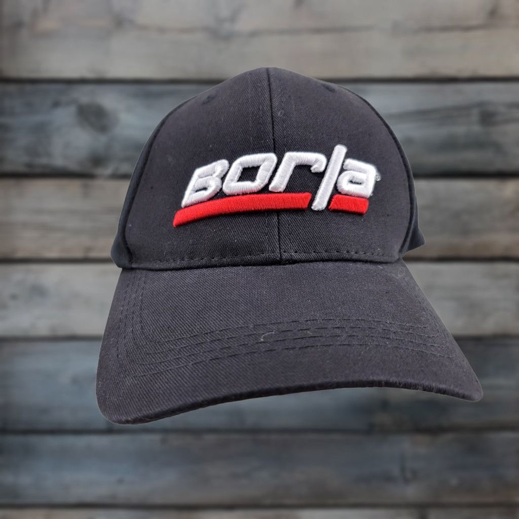 Vintage VINTAGE Borla Exhaust Hat Cap Baseball Cap with Adjustable strapback #2 Men Black Polyester Adjustable Logo Size ONE SIZE - 1 Thumbnail