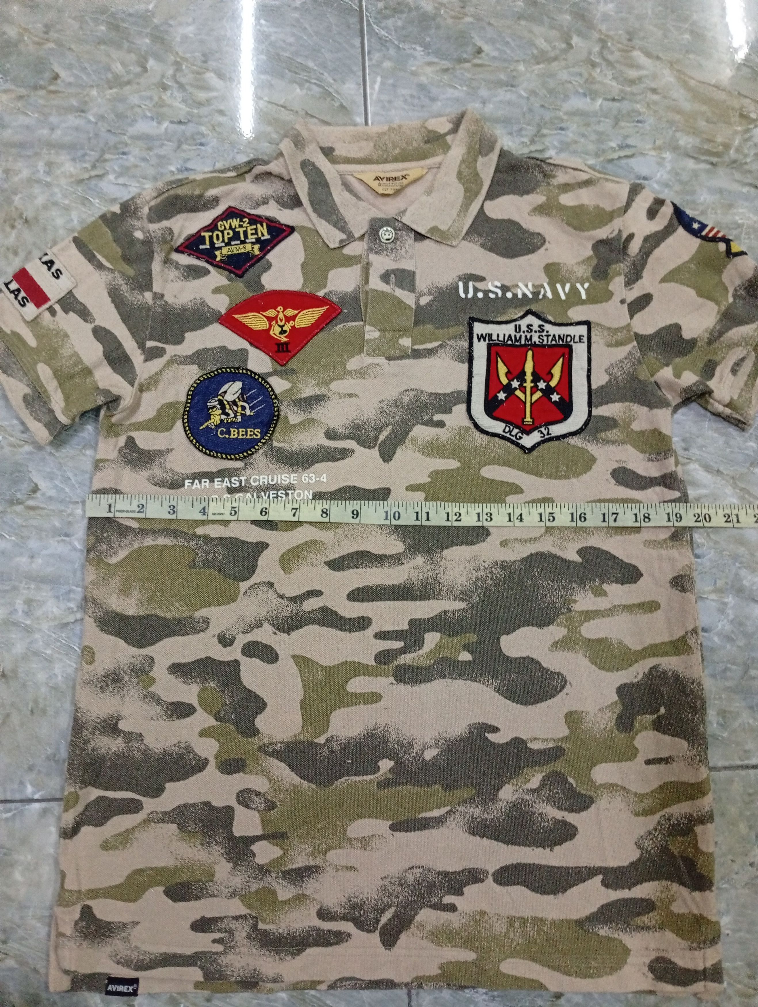 Avirex Rare Avirex X polo shirt Size US S / EU 44-46 / 1 - 2 Thumbnail