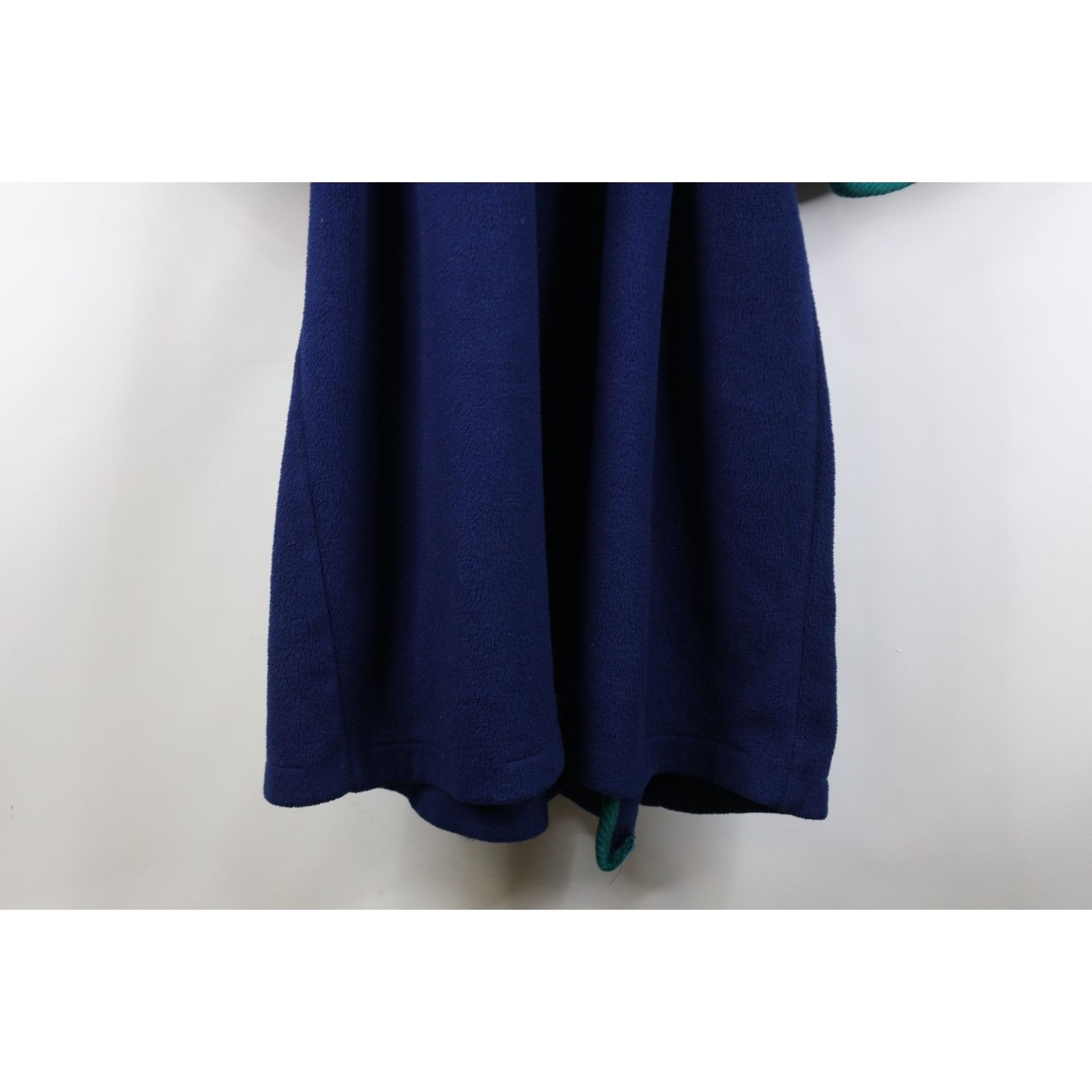 L.L. Bean Vintage 90s LL BeanPiped Trim Belted Fleece Bath Robe Size US M / EU 48-50 / 2 - 18 Thumbnail