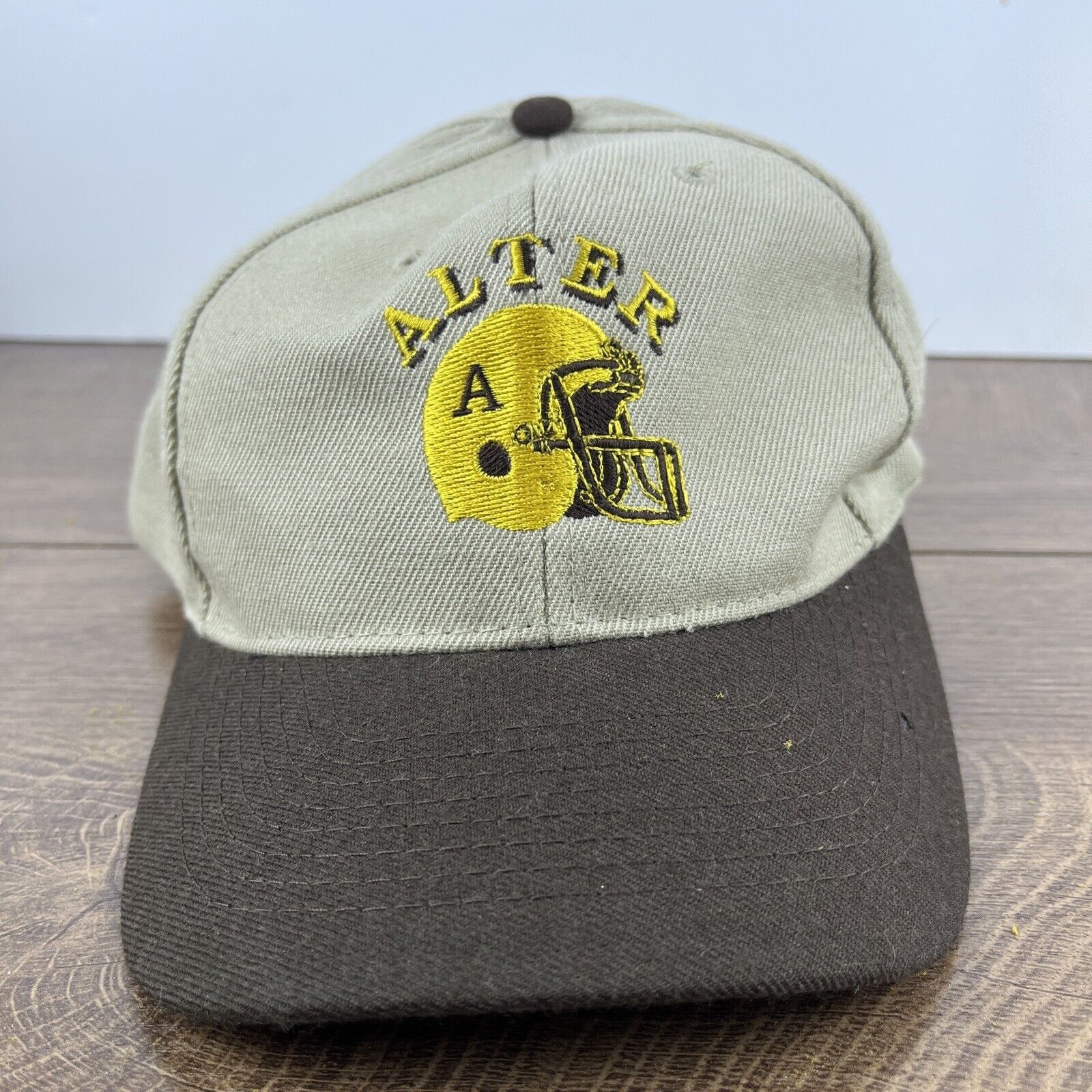 Other Alter Knights Football Hat Tan Brown Hat Adjustable Snapback Size ONE SIZE - 3 Thumbnail