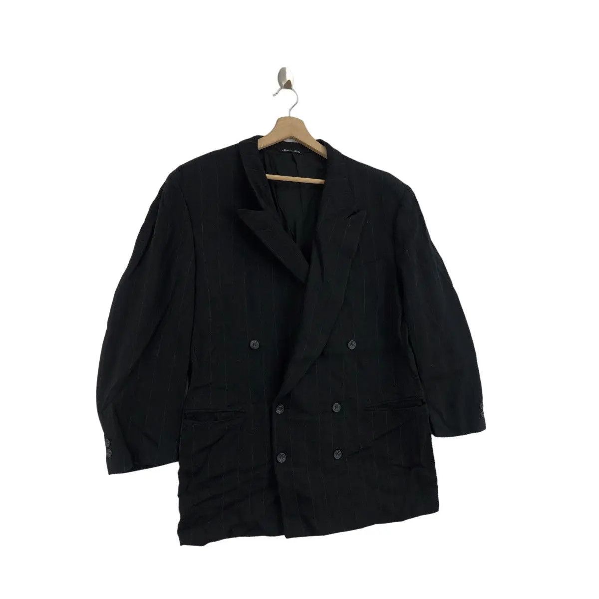 Canali Vtg CANALI PROPOSTA MARIO’S Double Breasted Blazer Pea Coat Size 44R - 6 Thumbnail
