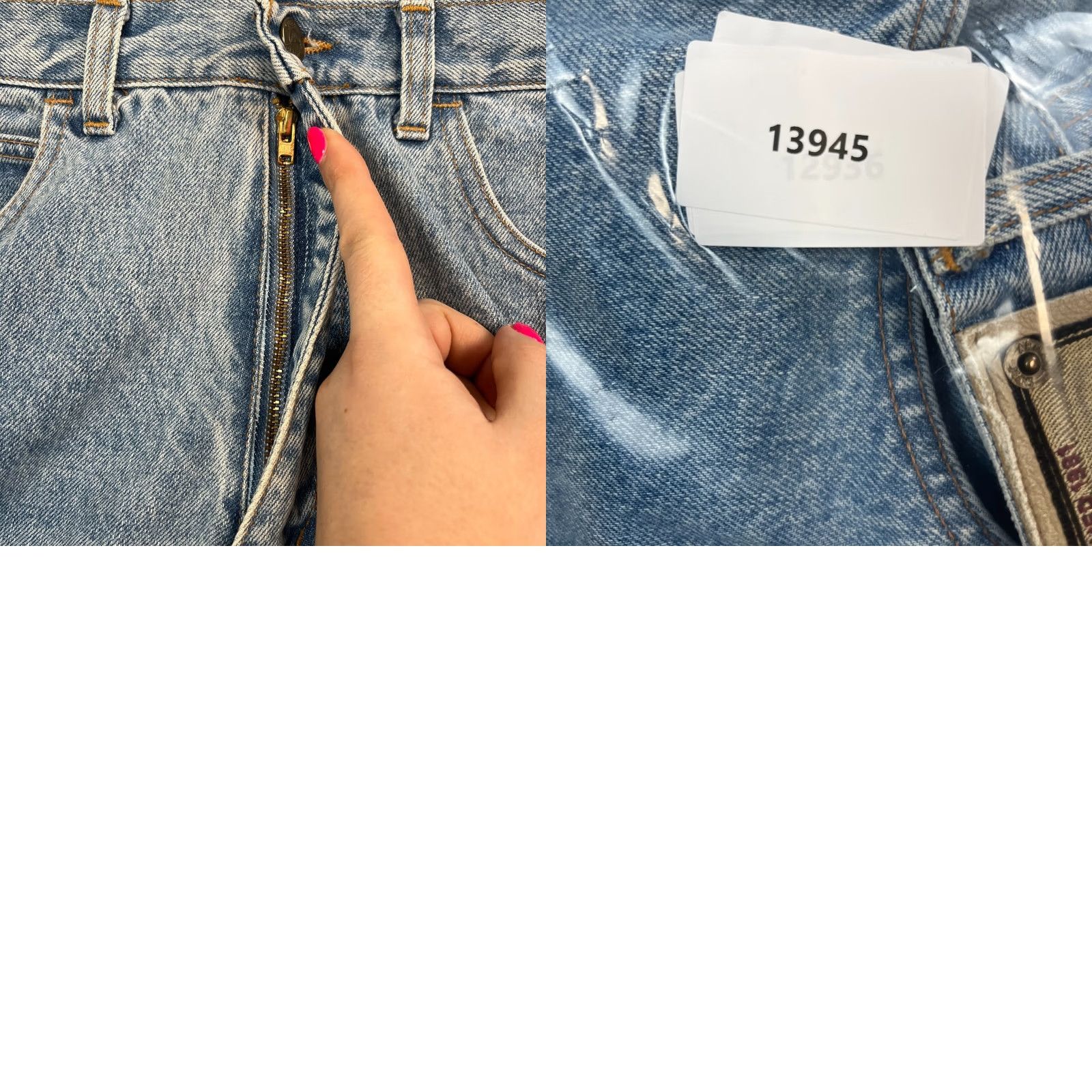 Armani ARMANI Jeans Womens Mom High Waist Blue 32 32 UK 10 Denim Vintage Italy 90s) Size 32" / US 10 / IT 46 - 9 Thumbnail
