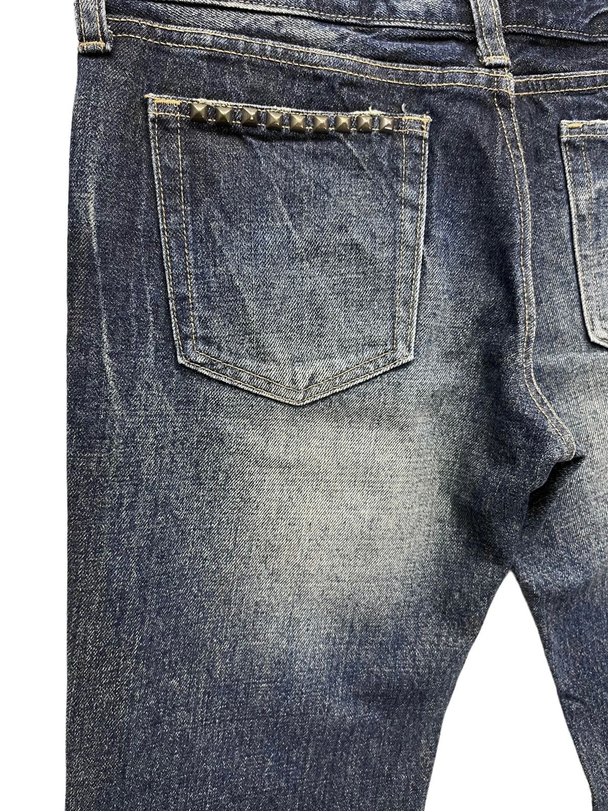 JACKROSE JACKROSE MudWash Studded Ripped Punk Flare Hysteric Style💥 Size US 30 / EU 46 - 11 Thumbnail