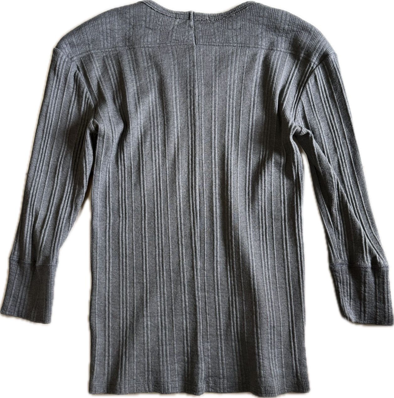 The Viridi-anne the viridi-anne Coated 3/4 sleeve rib cutsew t-shirt Size US M / EU 48-50 / 2 - 5 Thumbnail