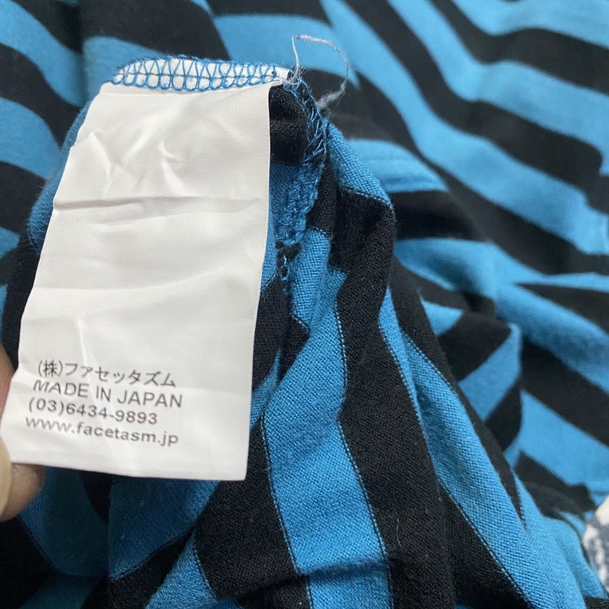 Facetasm Facetasm Striped Shirt Ribs Longsleeve Size US S / EU 44-46 / 1 - 14 Thumbnail