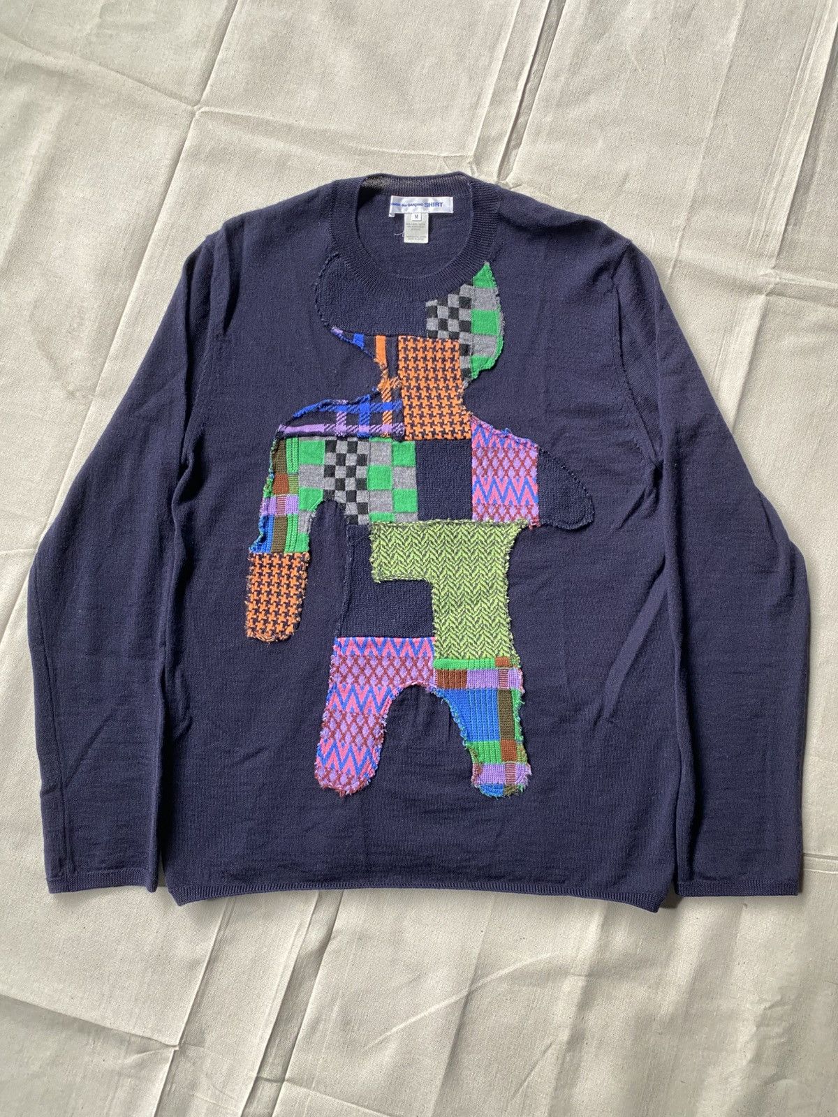 Comme des Garcons SHIRT Comme Des Garçons Shirt Lightweight Sweater Size US M / EU 48-50 / 2 - 1 Thumbnail