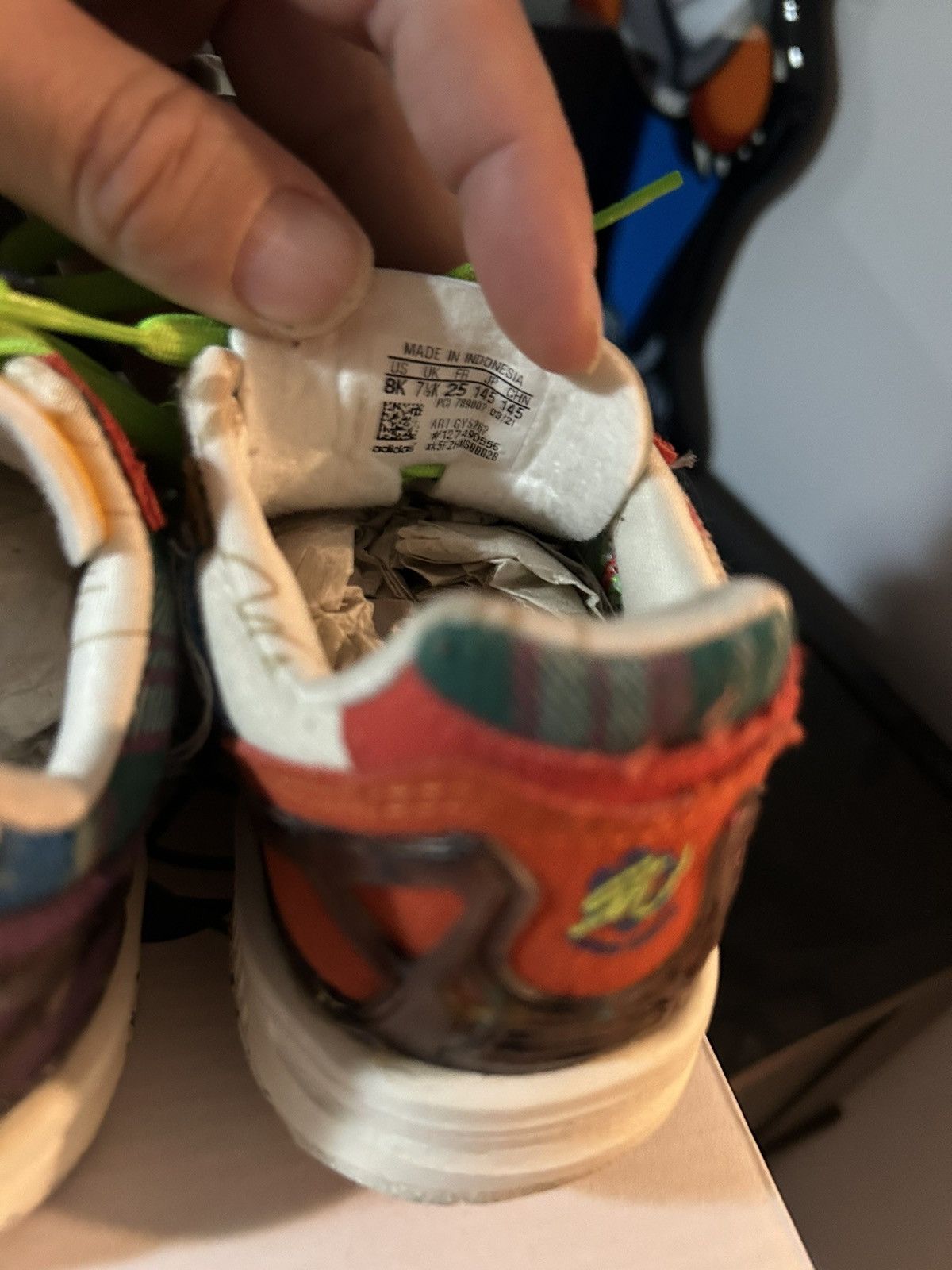 Adidas × Round Two Adidas x Sean Wortherspoon ZX 8000 Superearth toddler Size US 8 / EU 41 - 6 Thumbnail