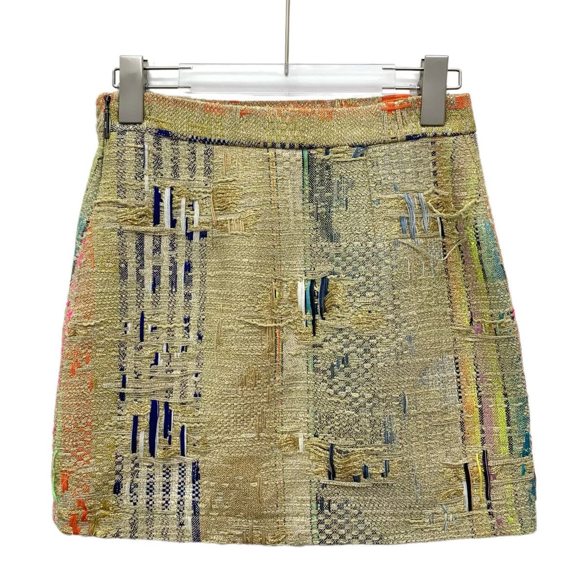 MSGM MSGM Yellow Vintage Woven Tweed Chanel-style Set Top K26WX Size M / US 6-8 / IT 42-44 - 5 Thumbnail