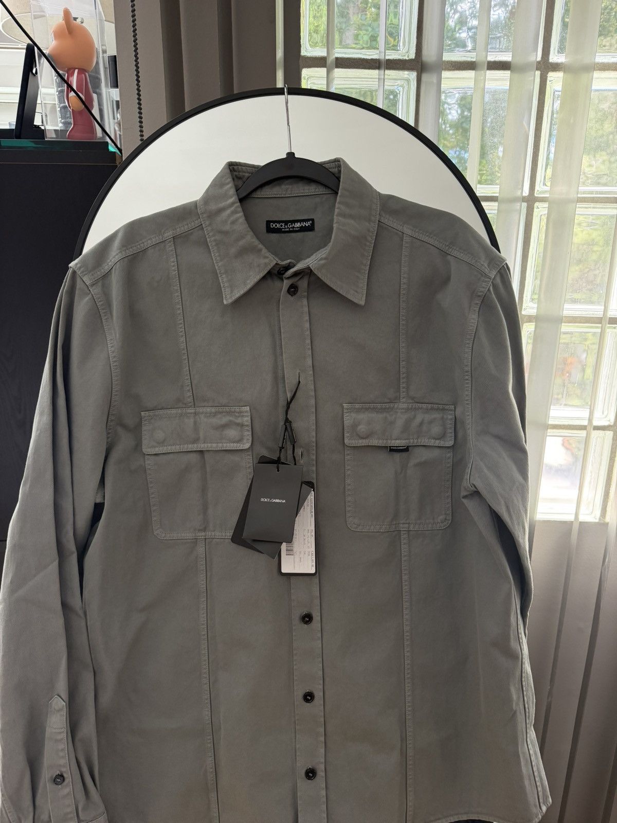 Dolce & Gabbana Dolcd & Gabbana Mens Button Up Shirt - BRAND NEW W TAGS - XL Size US XL / EU 56 / 4 - 1 Thumbnail