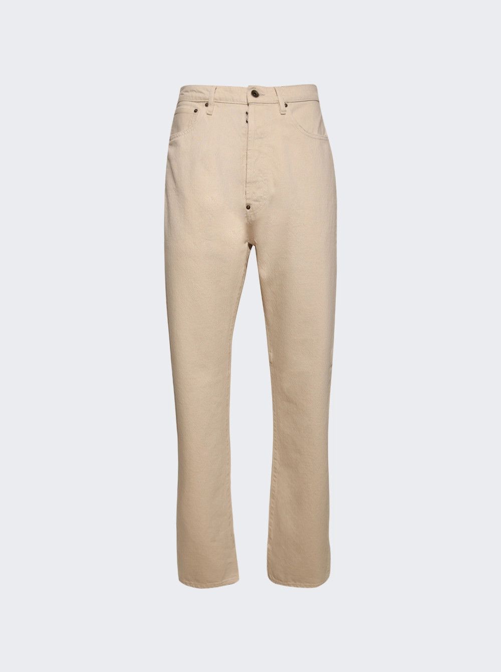 Maison Margiela Maison Margiela Buckle Jeans - Ecru Size US 29 - 1 Thumbnail