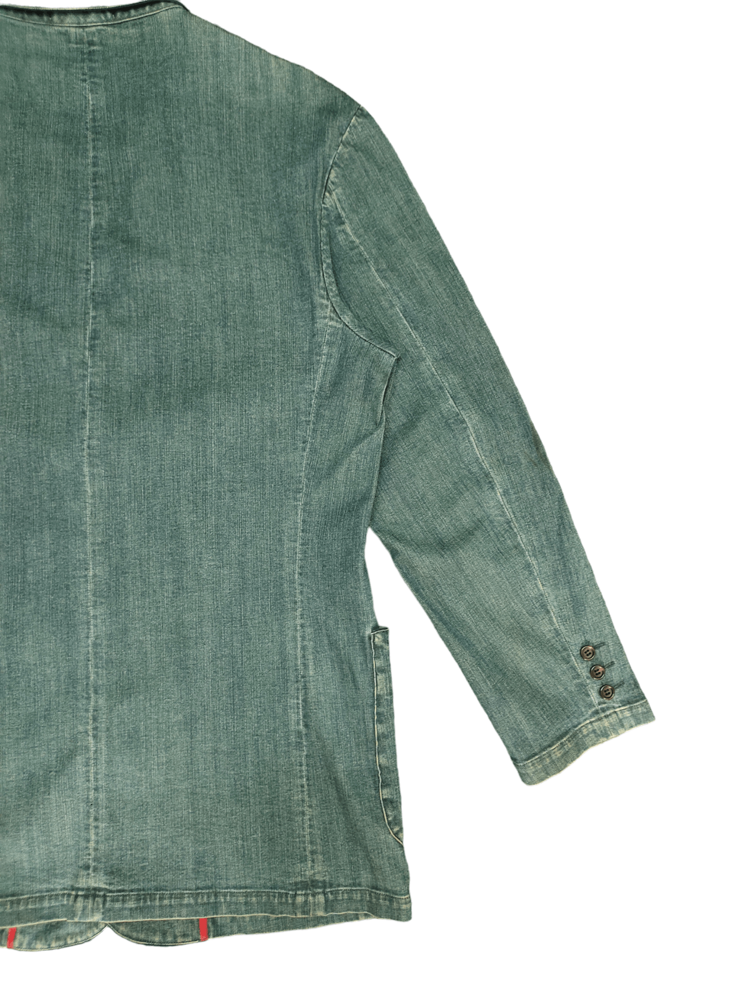 If Six Was Nine Papas Mademoiselle Non Non Button Denim Jacket Sample Size US M / EU 48-50 / 2 - 12 Thumbnail