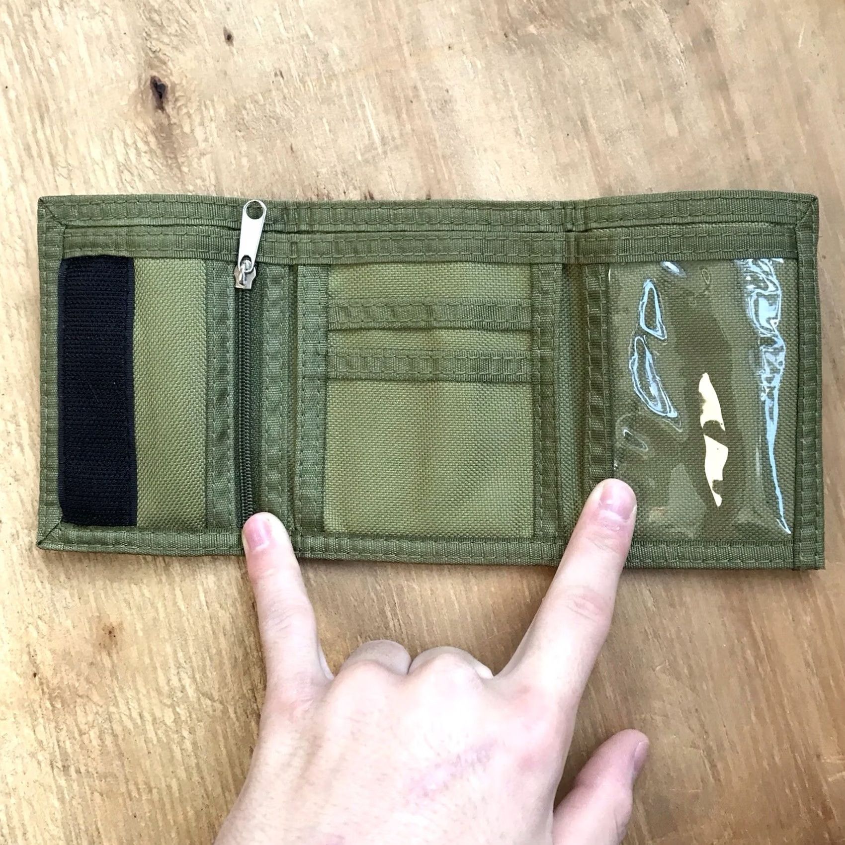 Element VINTAGE Element Skateboards Camo Tri-fold Wallet Unisex Wallet Trifold Camo 00s Skateboarding Accessories Mens Girls Boys Size ONE SIZE - 3 Thumbnail