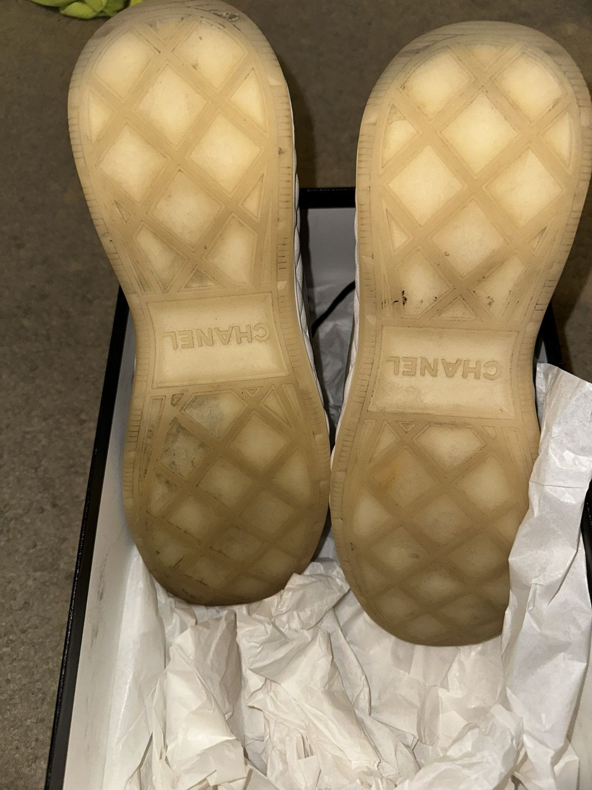 Chanel LAST PRICE DROP: Chanel calfskin suede nylon trainers Size US 13 / EU 46 - 8 Thumbnail
