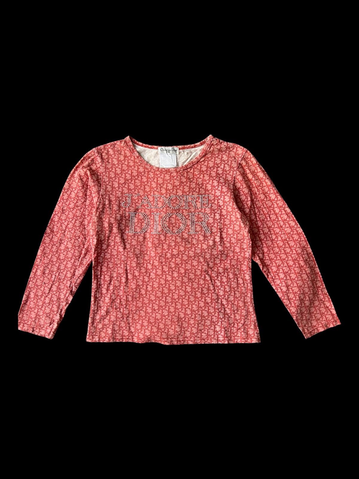 Christian Dior Monsieur Christian Dior Galliano J'adore Swarovski Oblique Monogram Size L / US 10 / IT 46 - 2 Thumbnail
