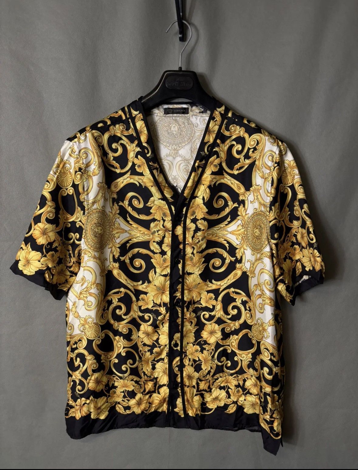 Versace Versace baroque print shirt Size US M / EU 48-50 / 2 - 2 Thumbnail