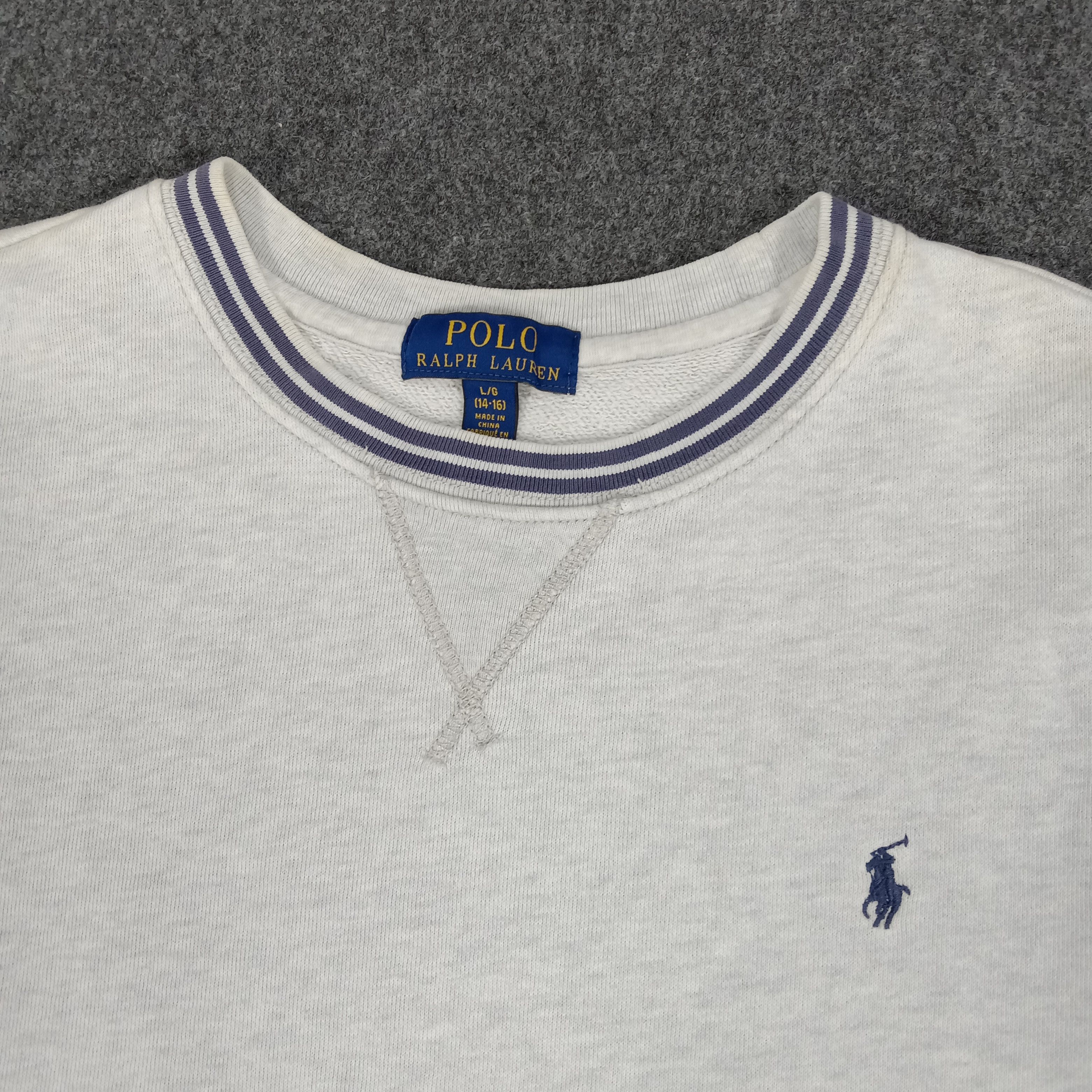 Polo Ralph Lauren × Vintage Polo Ralph Lauren Luxury Brand Sweatshirt Size US M / EU 48-50 / 2 - 2 Thumbnail