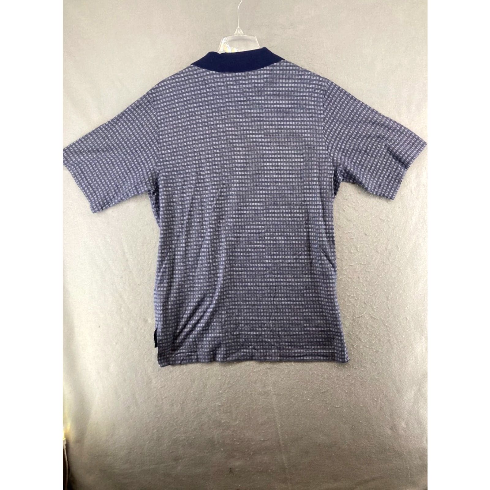 Polo Ralph Lauren Polo Golf Ralph Lauren Men's Polo Shirt Large Blue Pima Cotton Short Sleeve Regular Fit Geometric Activewear Size US L / EU 52-54 / 3 - 6 Thumbnail