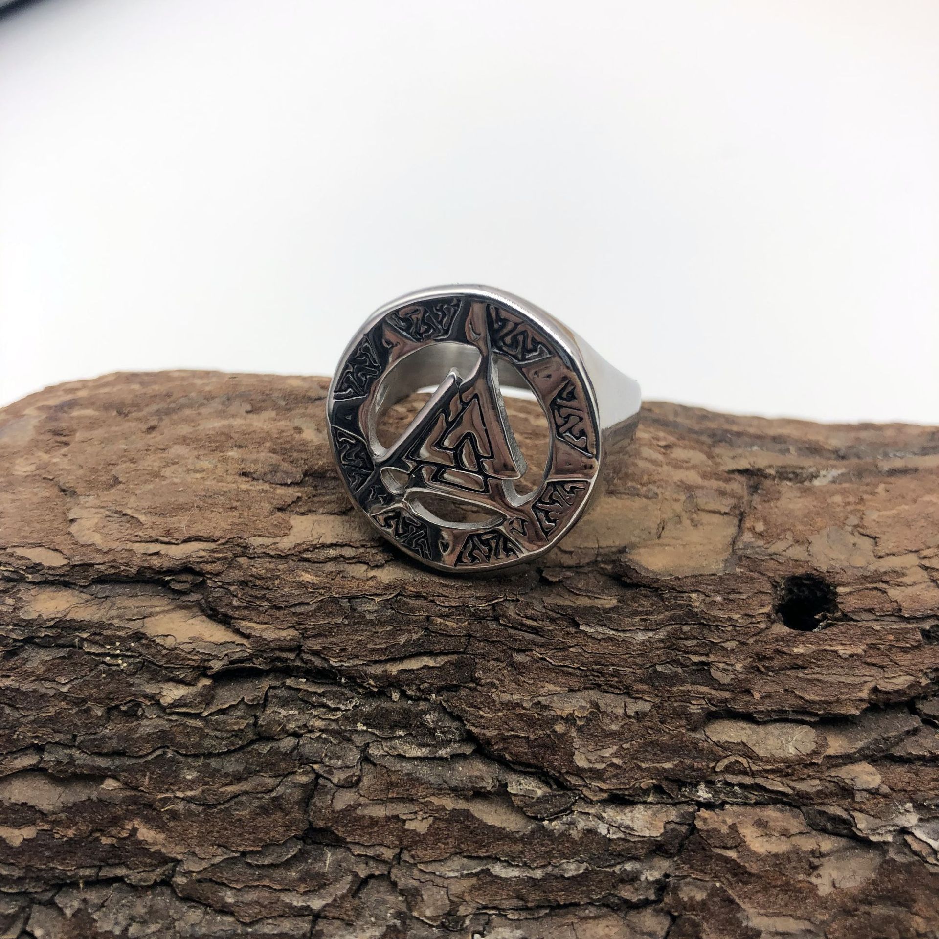 Jewelry Hip-hop Jewelry Rings Open Size Chrome Ring (Size 7-13) Size ONE SIZE - 4 Thumbnail