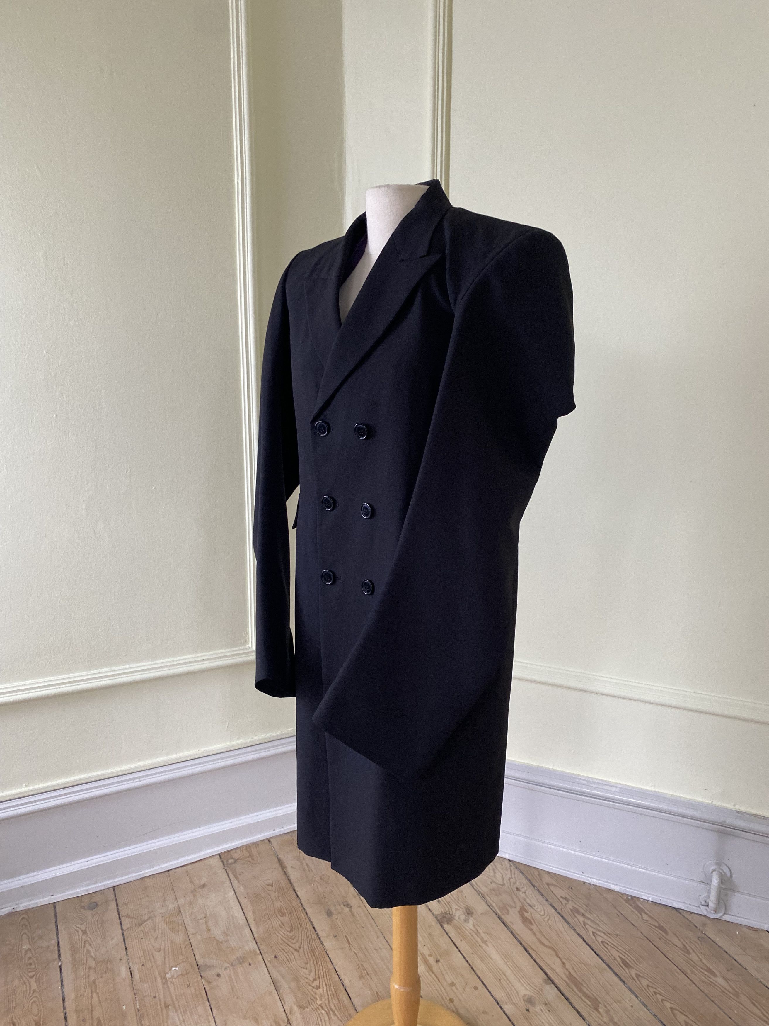 Vetements SS16 Vetements womans Oversized Runway Coat black Size M / US 6-8 / IT 42-44 - 5 Thumbnail