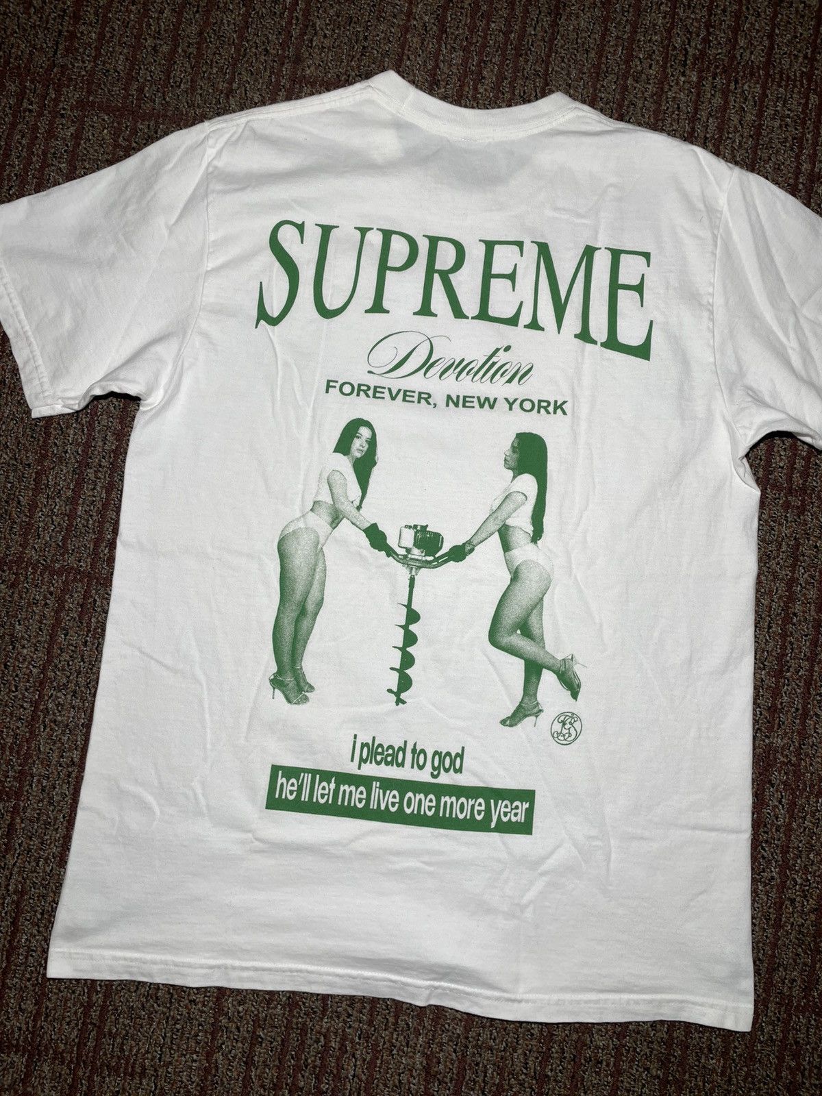 Supreme Supreme 2001 Joe Louis Tee White Sz Medium | Grailed