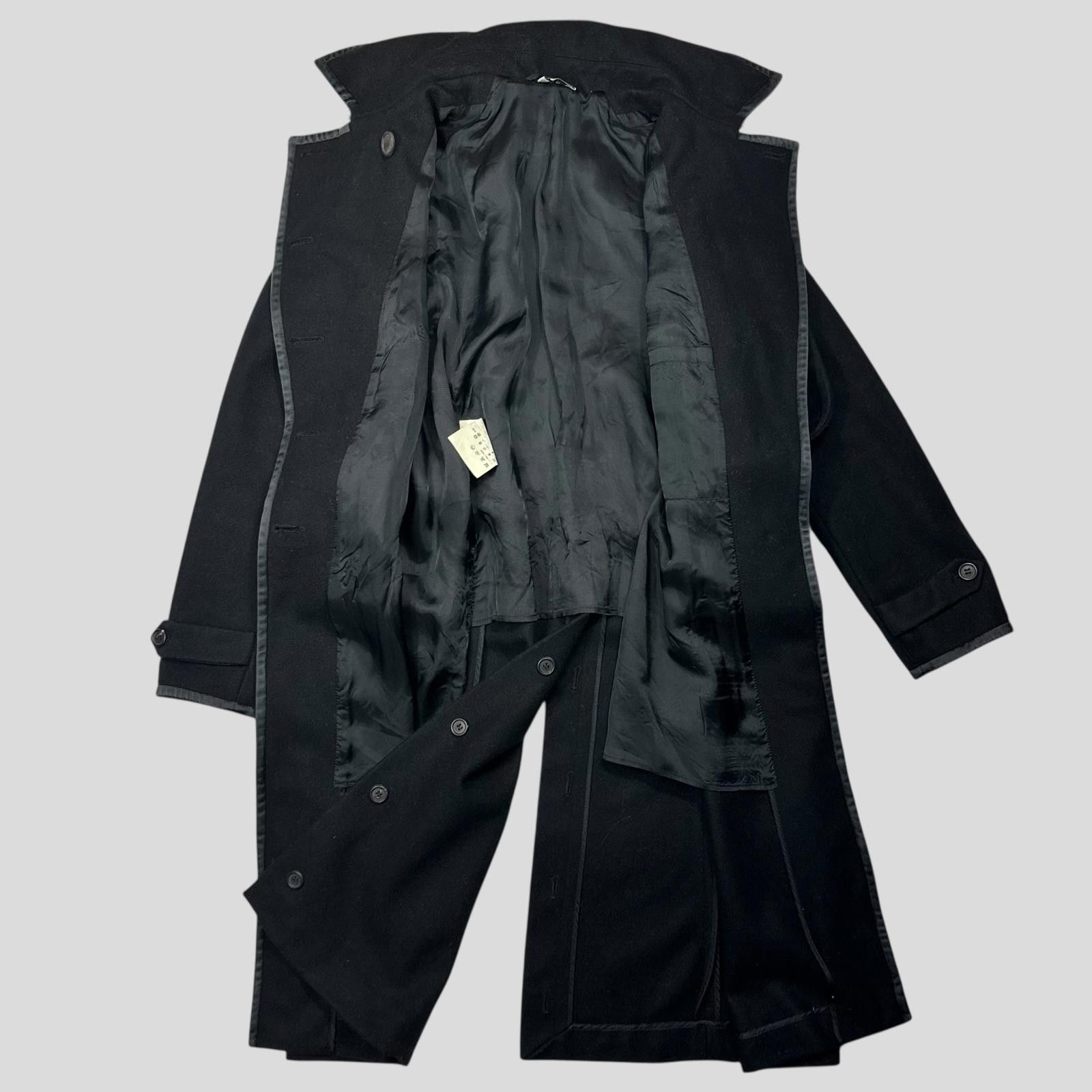 Miu Miu Miu Miu 2006 Wool + Nylon Mini Belted Trench Coat - IT38 Size S / US 4 / IT 40 - 7 Thumbnail