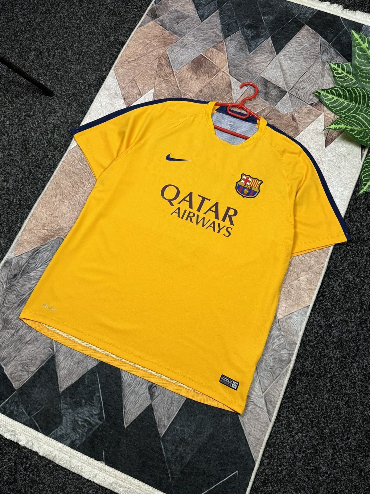 Nike × Vintage Nike Fcb Barcelona Y2K Drill size XXL Size US XXL / EU 58 / 5 - 17 Thumbnail