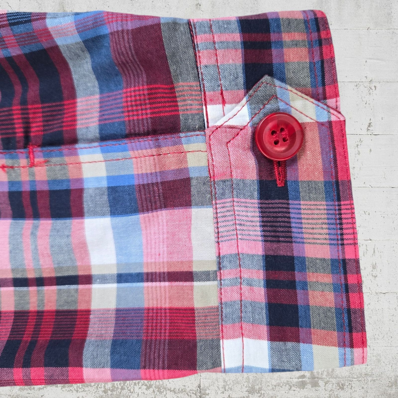 Other Y2K Red Blue Plaid Reversible Jacket Size XL Size XL / US 12-14 / IT 48-50 - 4 Thumbnail
