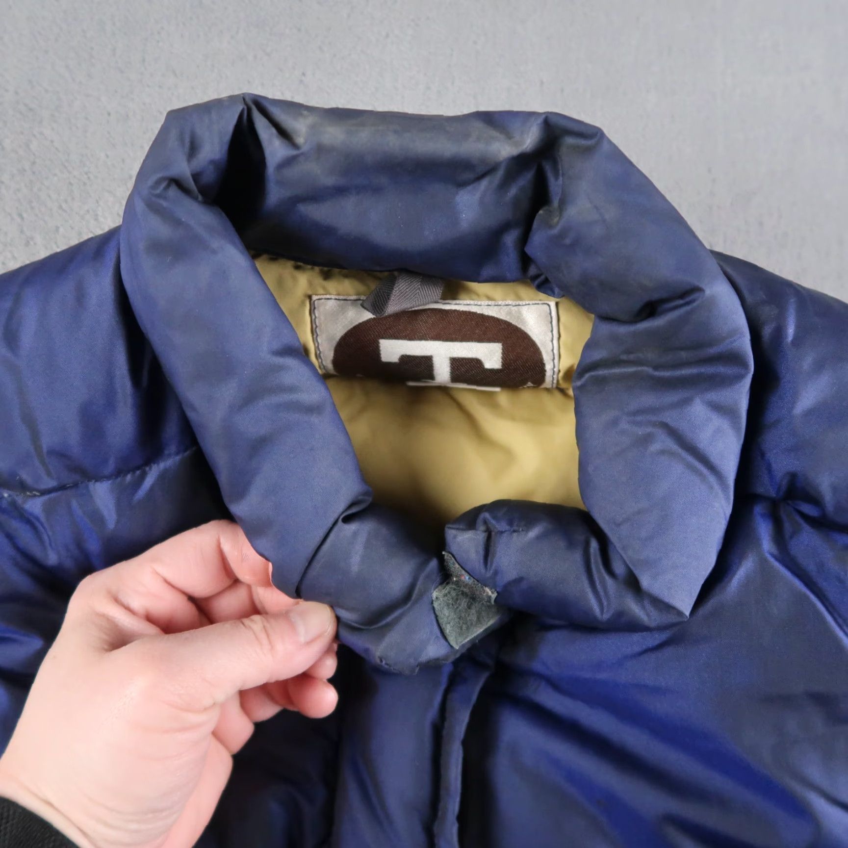 Vintage Vtg Trailwise Berkeley Metallic Blue Goosedown Quilter Puffer Vest Womens M Size M / US 6-8 / IT 42-44 - 6 Thumbnail