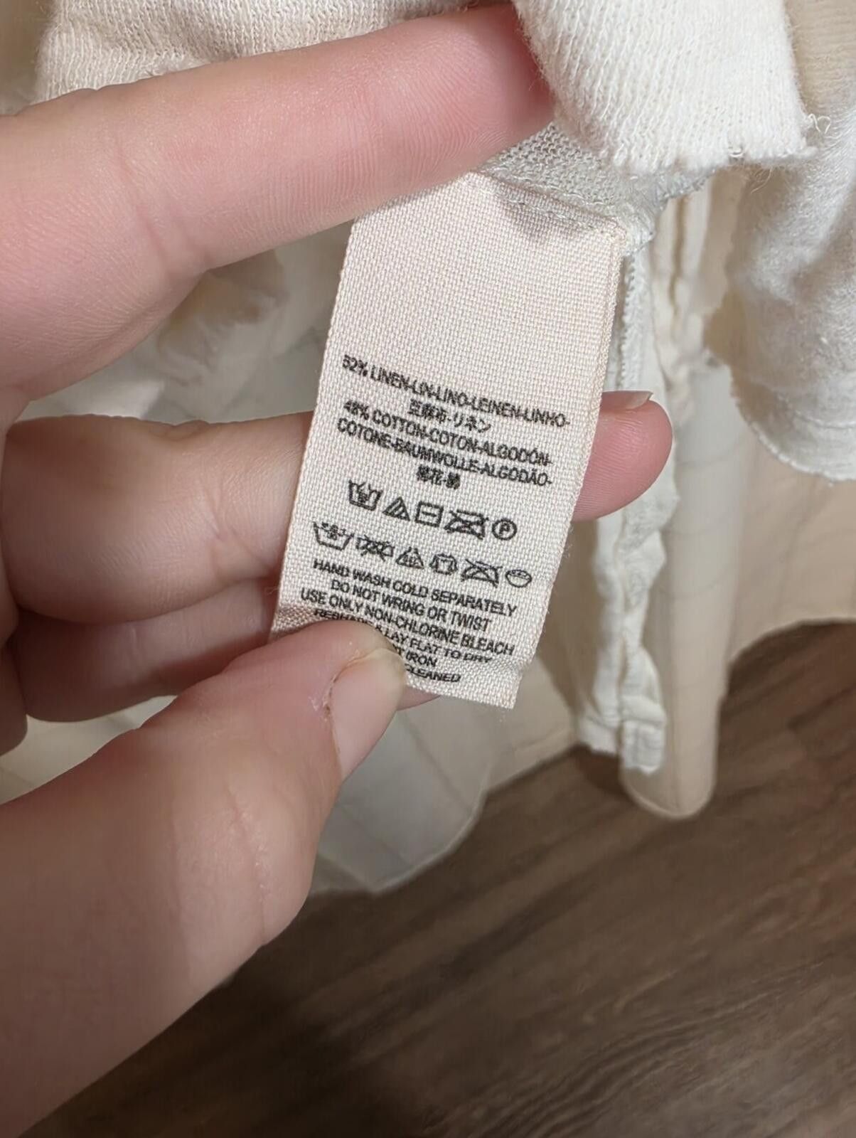 Other Linen Blend Top Size XS / US 0-2 / IT 36-38 - 7 Thumbnail