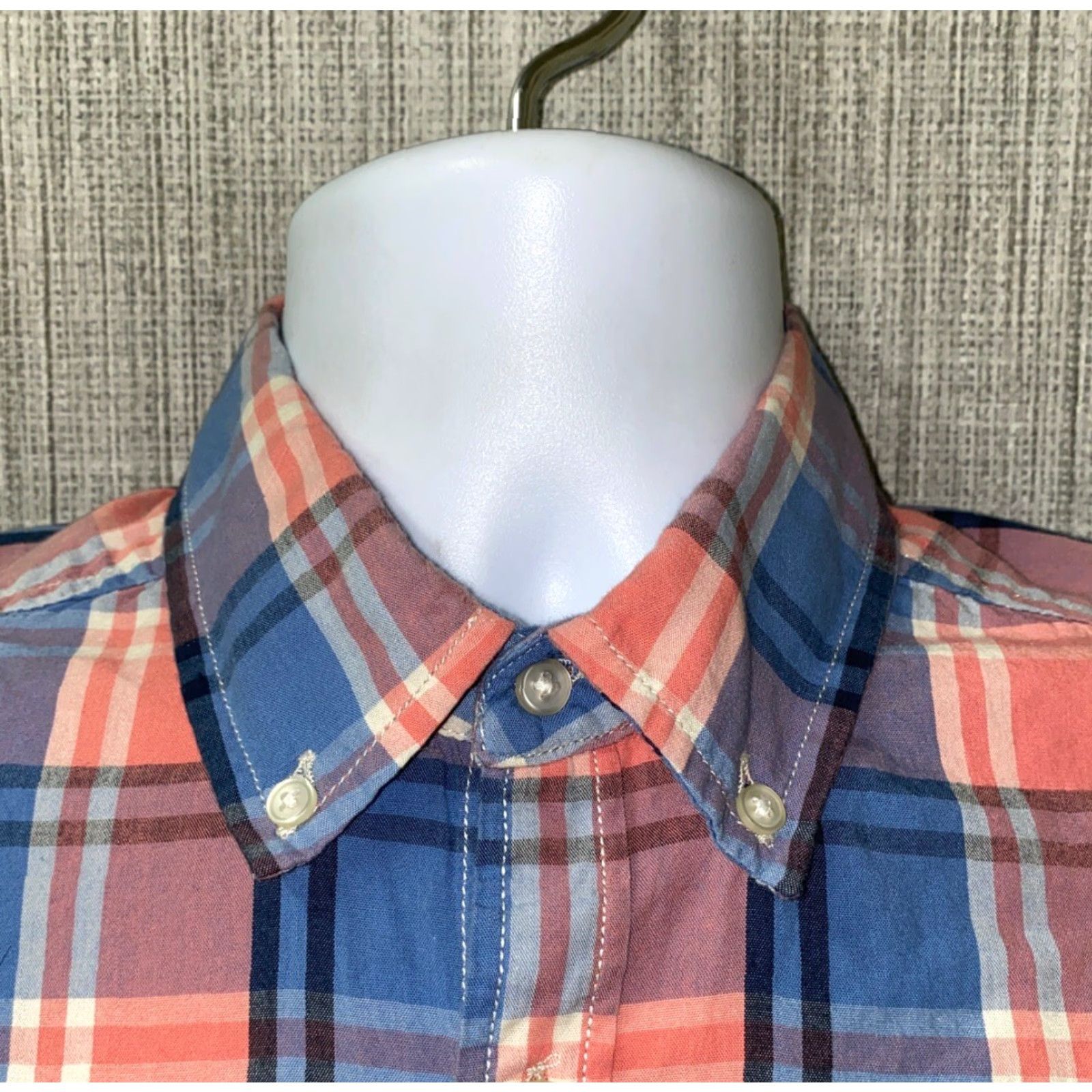 Lucky Brand Lucky Brand Mens Plaid Shirt Button-Up Long Sleeve Size S Multicolor Colorful Casual Cotton Regular Knit? Wait Size US S / EU 44-46 / 1 - 3 Thumbnail