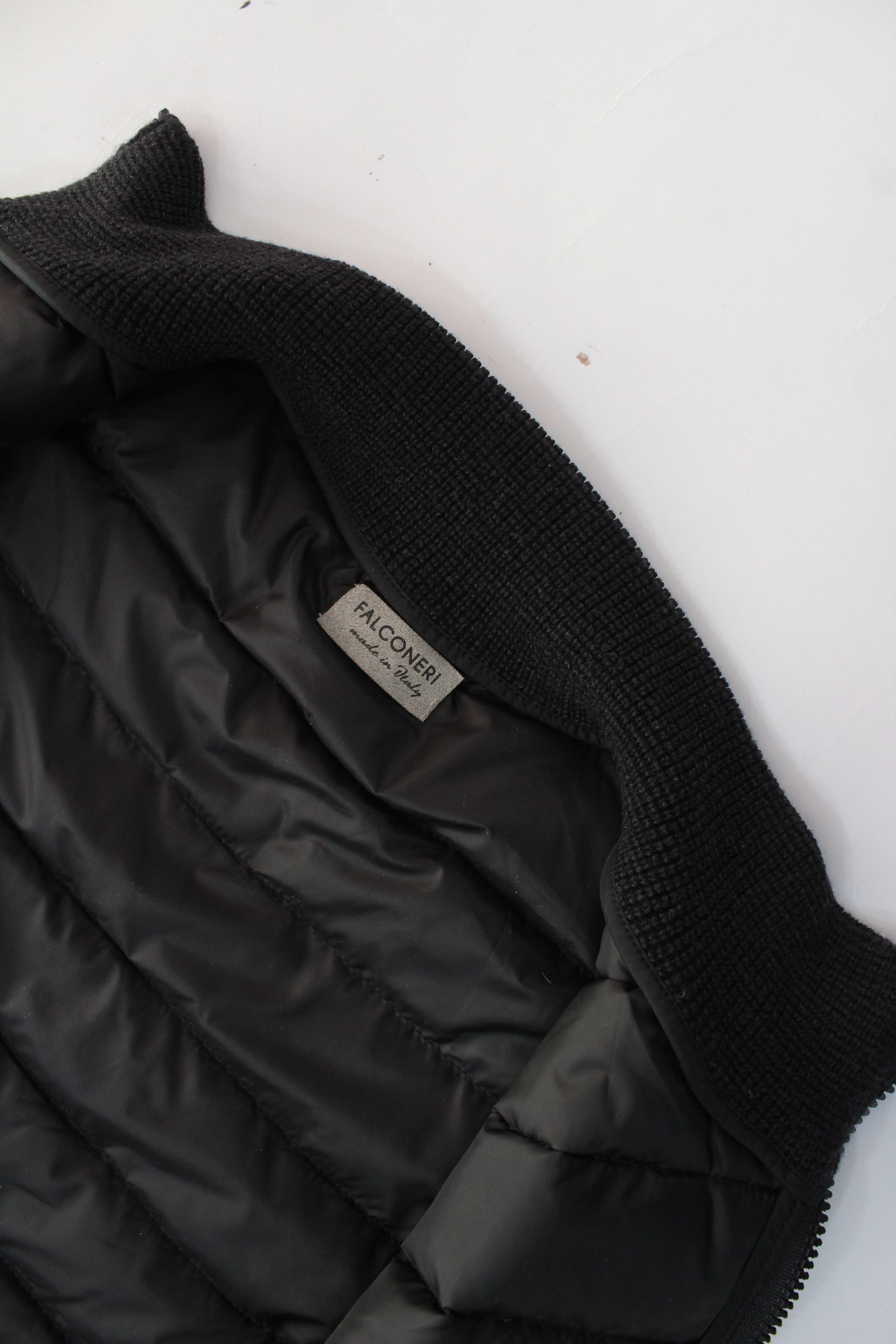 Other Falconeri Merino Wool & Down Hybrid Gilet Black - Size 48 M Size US M / EU 48-50 / 2 - 9 Thumbnail