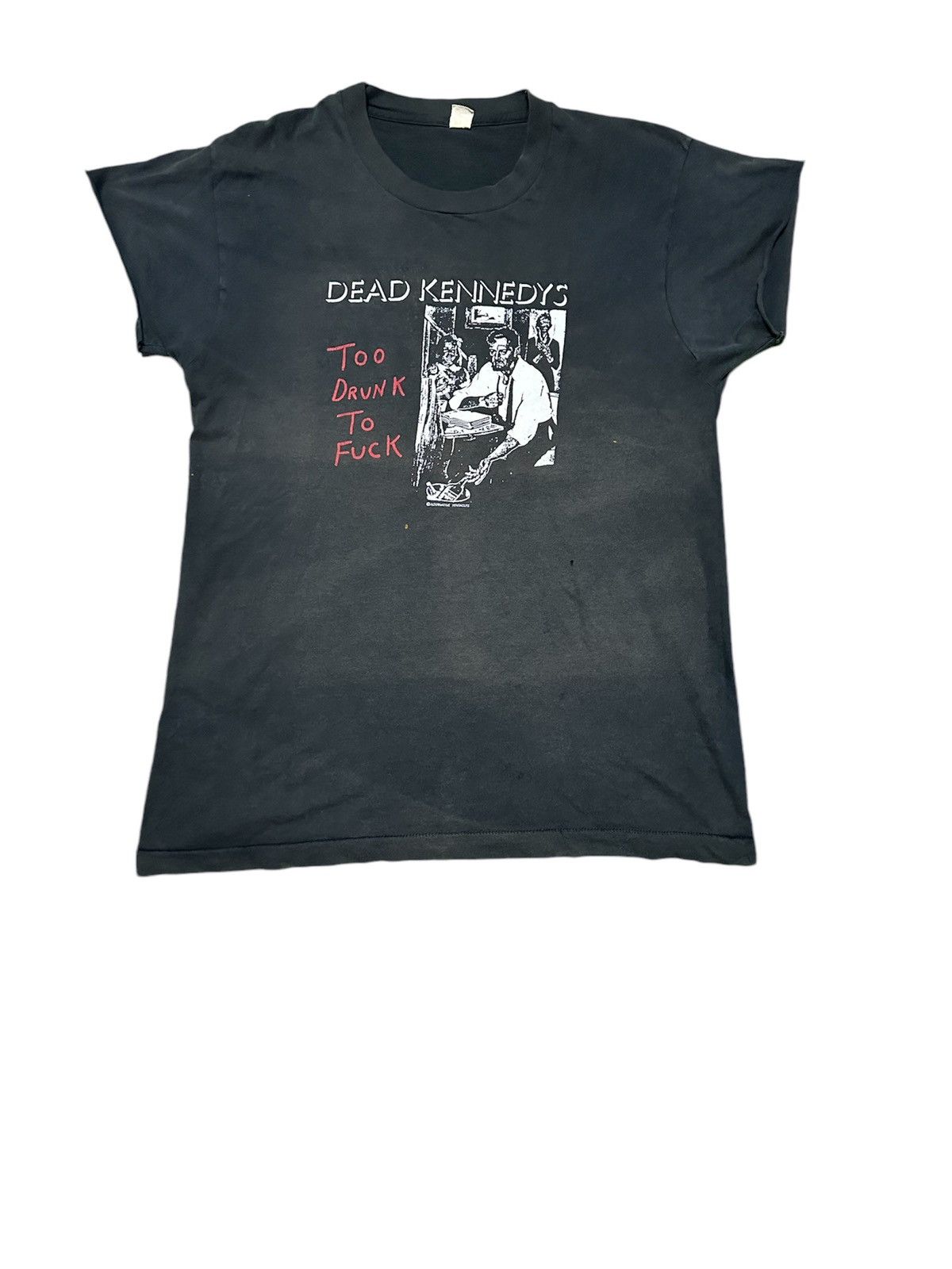 Band Tees Vtg 80s Dead Keneddy punk rock band tee Size US XL / EU 56 / 4 - 1 Thumbnail
