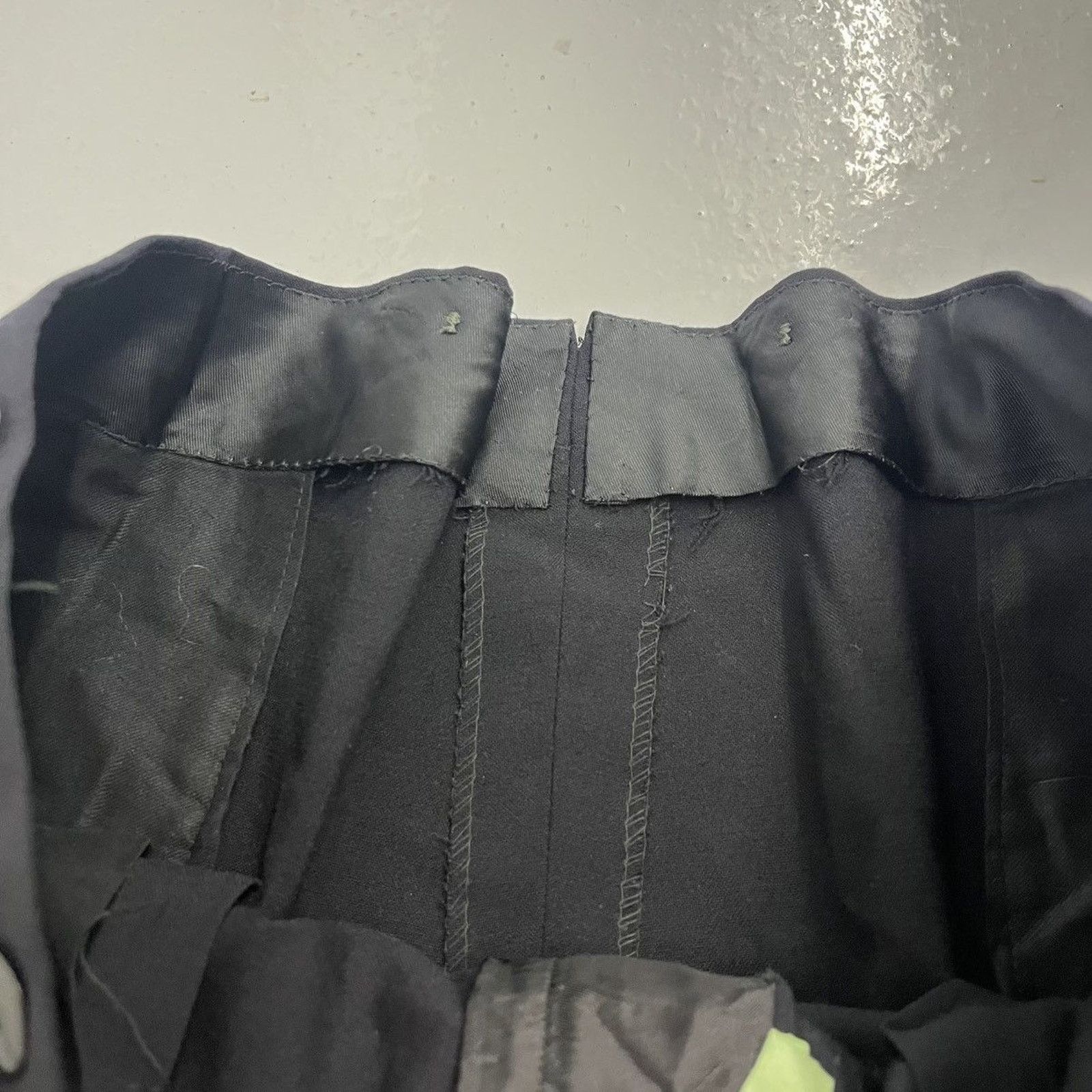 Other Vintage 40s After Six Rudofker Navy Wool 2-Piece Suit Size 44L - 8 Thumbnail