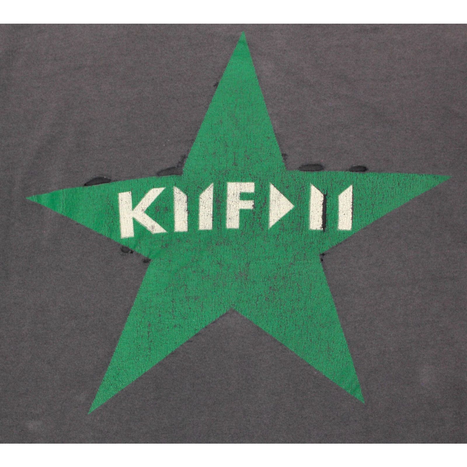 Vintage Men's VTG 90s KMFDM Nihil Album TShirt L 1990s Industrial Band T-shirt Size US L / EU 52-54 / 3 - 4 Thumbnail