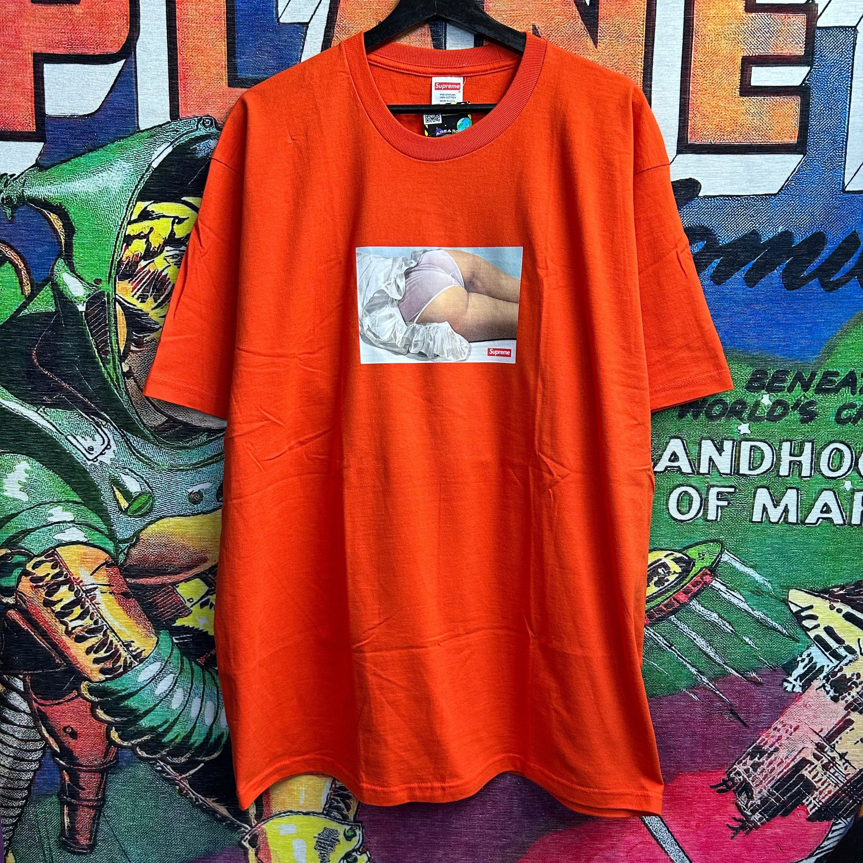 image of Brand New Supreme Maude Fw22 Tee Size XL in Orange, Men's