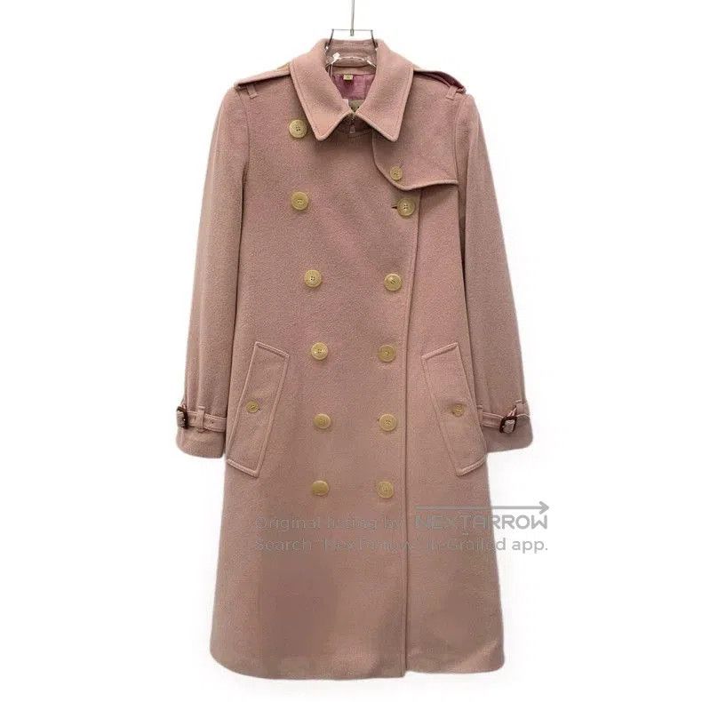 Burberry Burberry Pink Cashmere Double. Size US XS / EU 42 / 0 - 1 Thumbnail