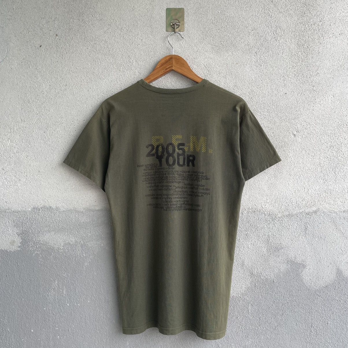 Band Tees × Vintage Vintage Y2K Thrashed REM Tee Shirt Size US S / EU 44-46 / 1 - 2 Thumbnail