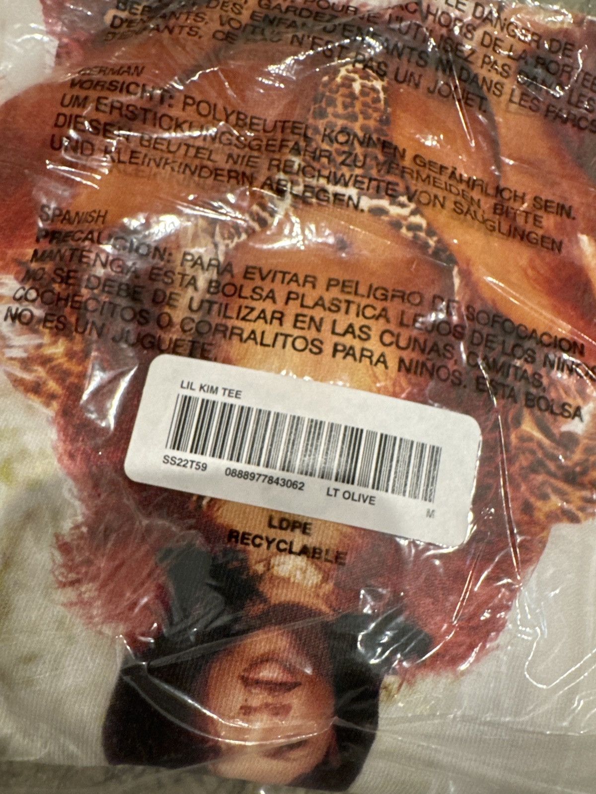 Supreme Supreme lil Kim tee Size US M / EU 48-50 / 2 - 3 Thumbnail