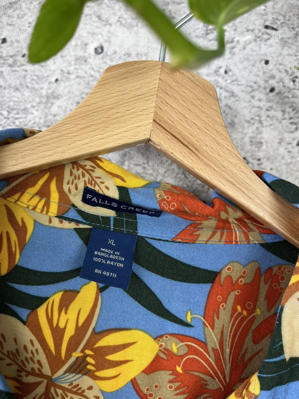 Tyler The Creator Falls Creek - Floral print Hawaii Shirt Size US XL / EU 56 / 4 - 3 Thumbnail