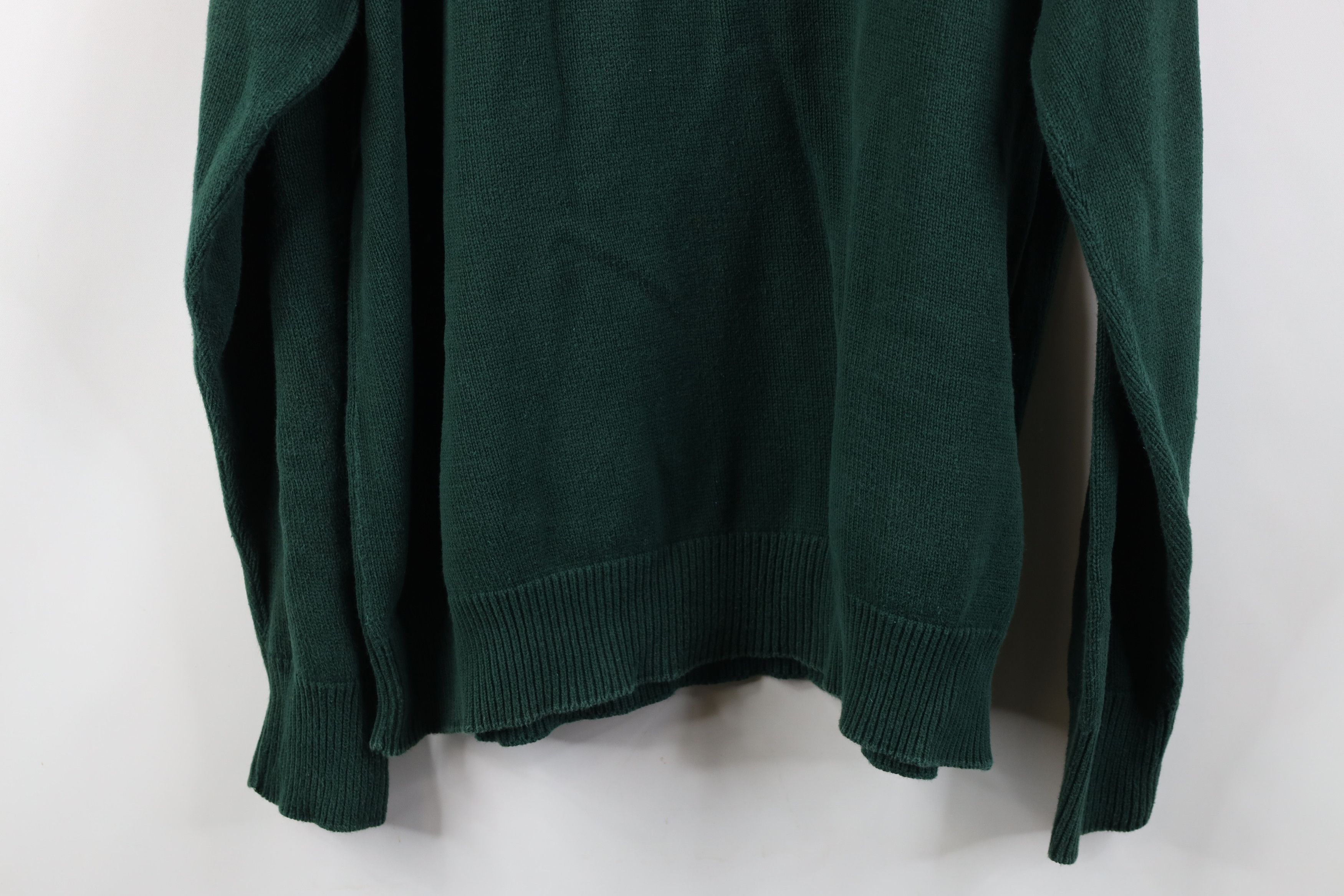 Vintage Vintage 90s Trout Club Fishing Knit Sweater Green USA Size US XXL / EU 58 / 5 - 14 Thumbnail
