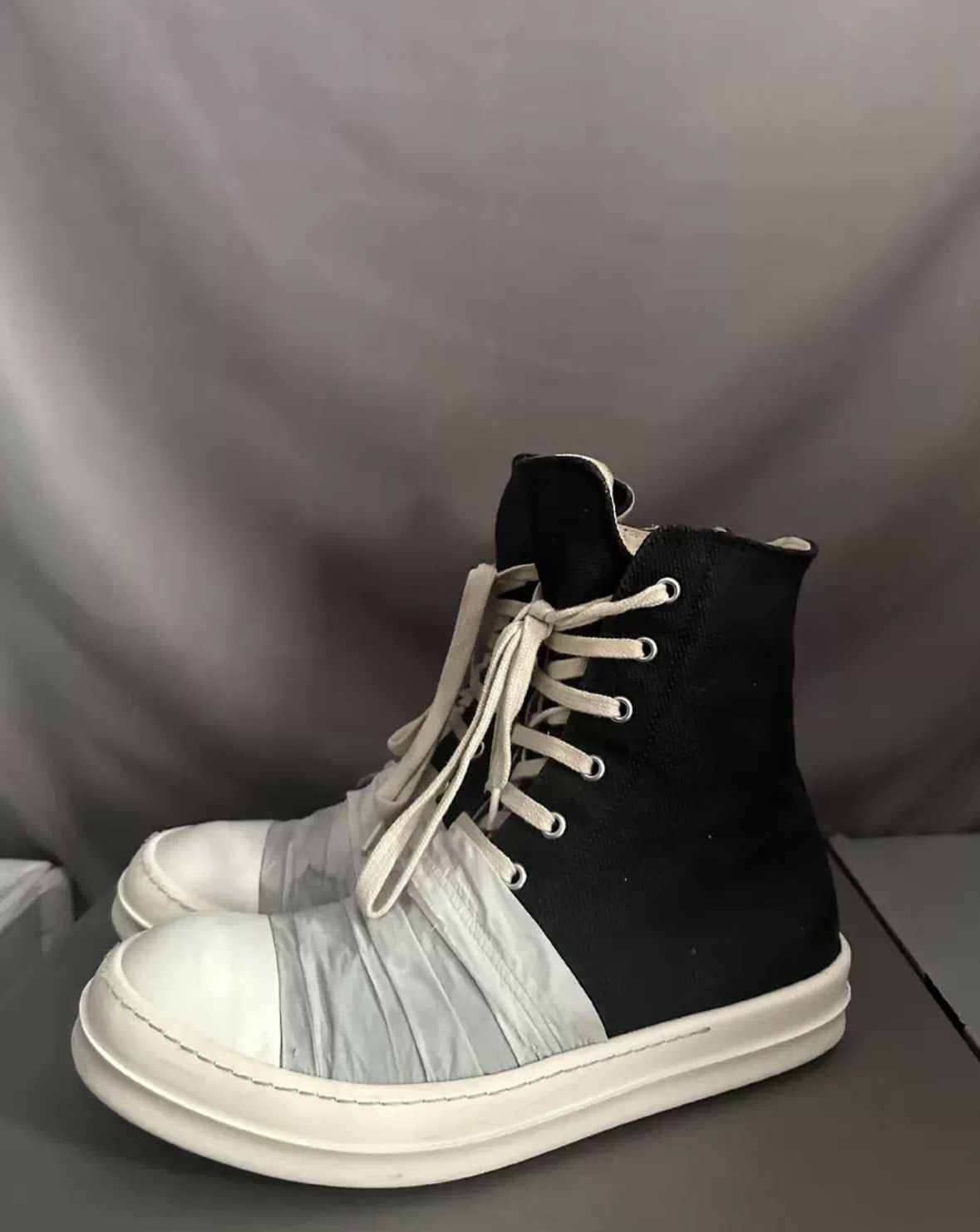 Rick Owens Rare Rick Owens Fish Skin Sneakers Size 39 Size US 7.5 / EU 40-41 - 1 Thumbnail