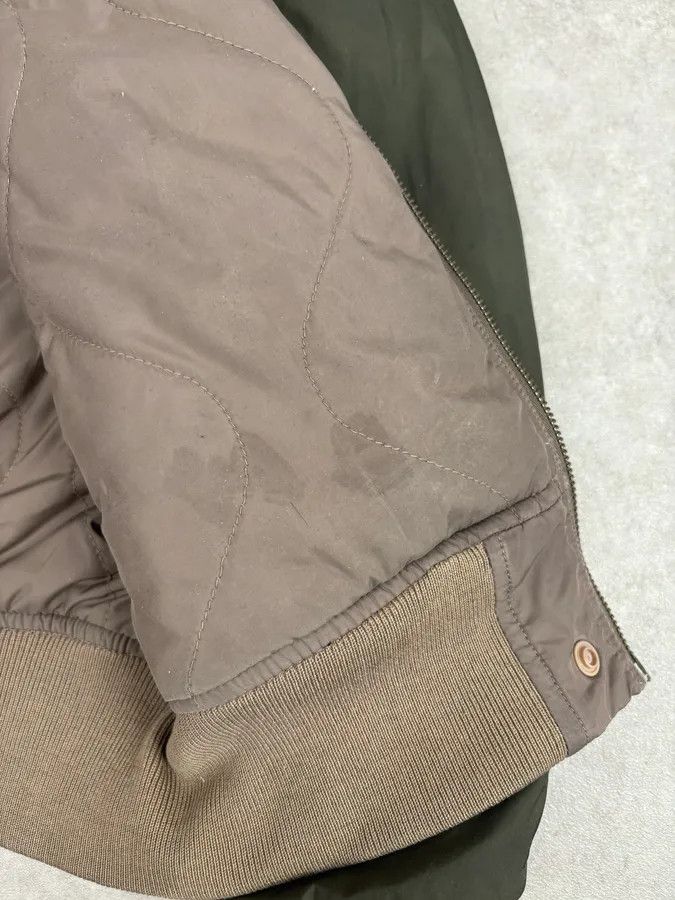 Marc Jacobs Marc Jacobs Reversible Beige Nylon Quilted Bomber Jacket Size US S / EU 44-46 / 1 - 14 Thumbnail